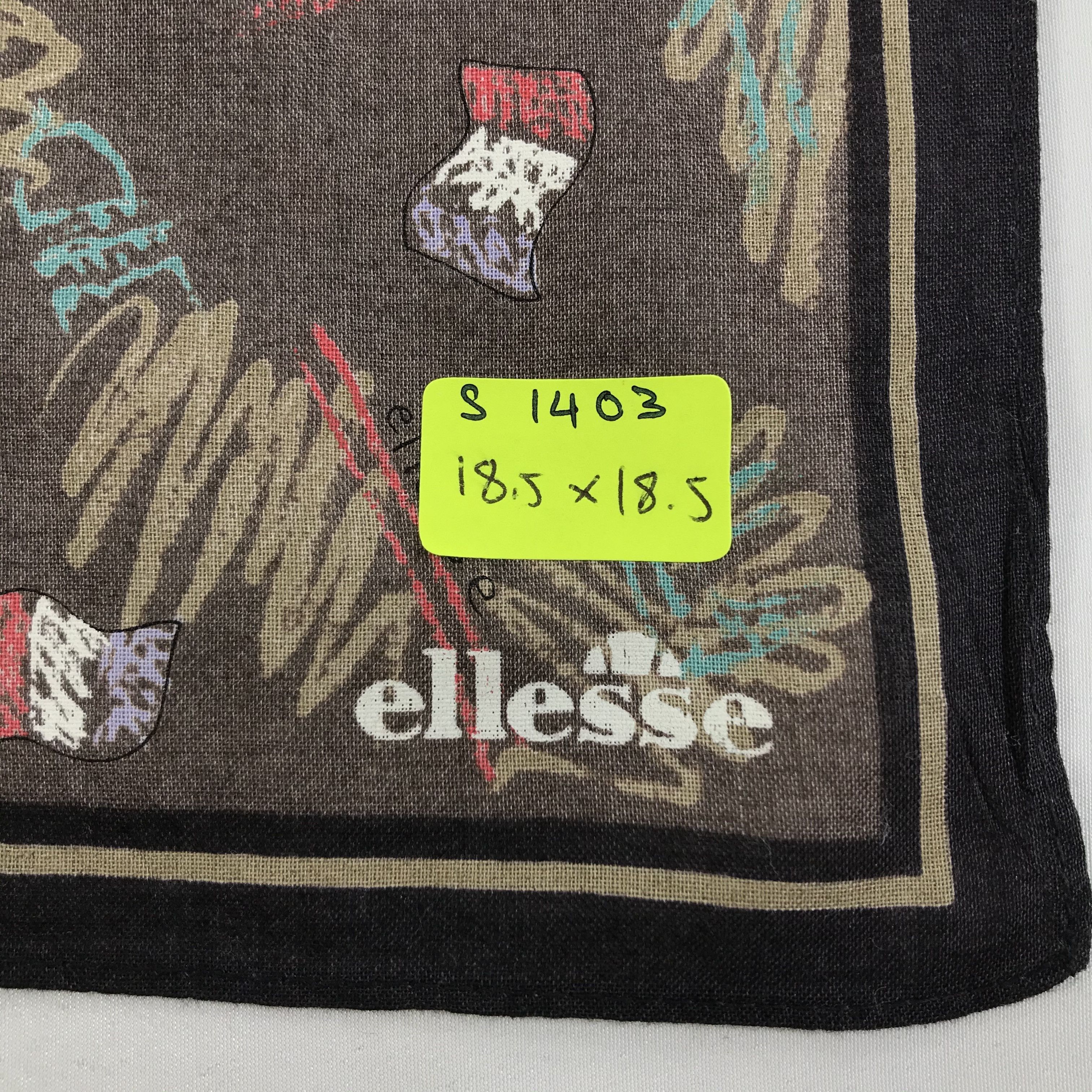 Ellesse × Vintage Ellesse Bandana / Handkerchief / Neckerchief - S1403 Size ONE SIZE - 5 Thumbnail