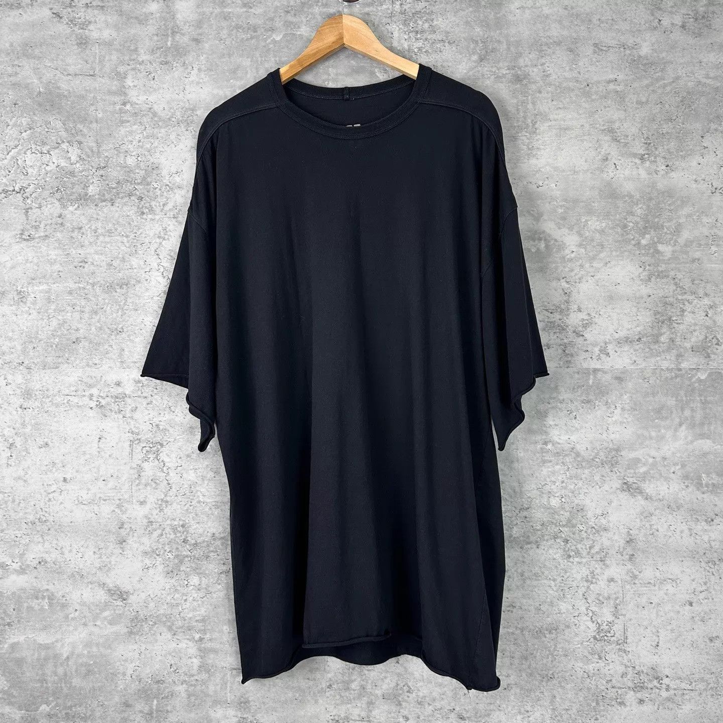 Rick Owens Rick Owens FW23 Black Oversized SS Tee 99 New OS Size ONE SIZE - 1 Thumbnail