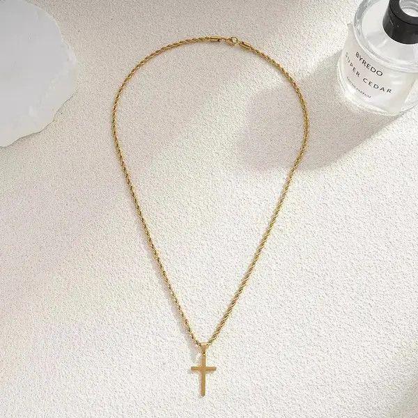 Jewelry Cross Chain Necklace Size ONE SIZE - 8 Thumbnail