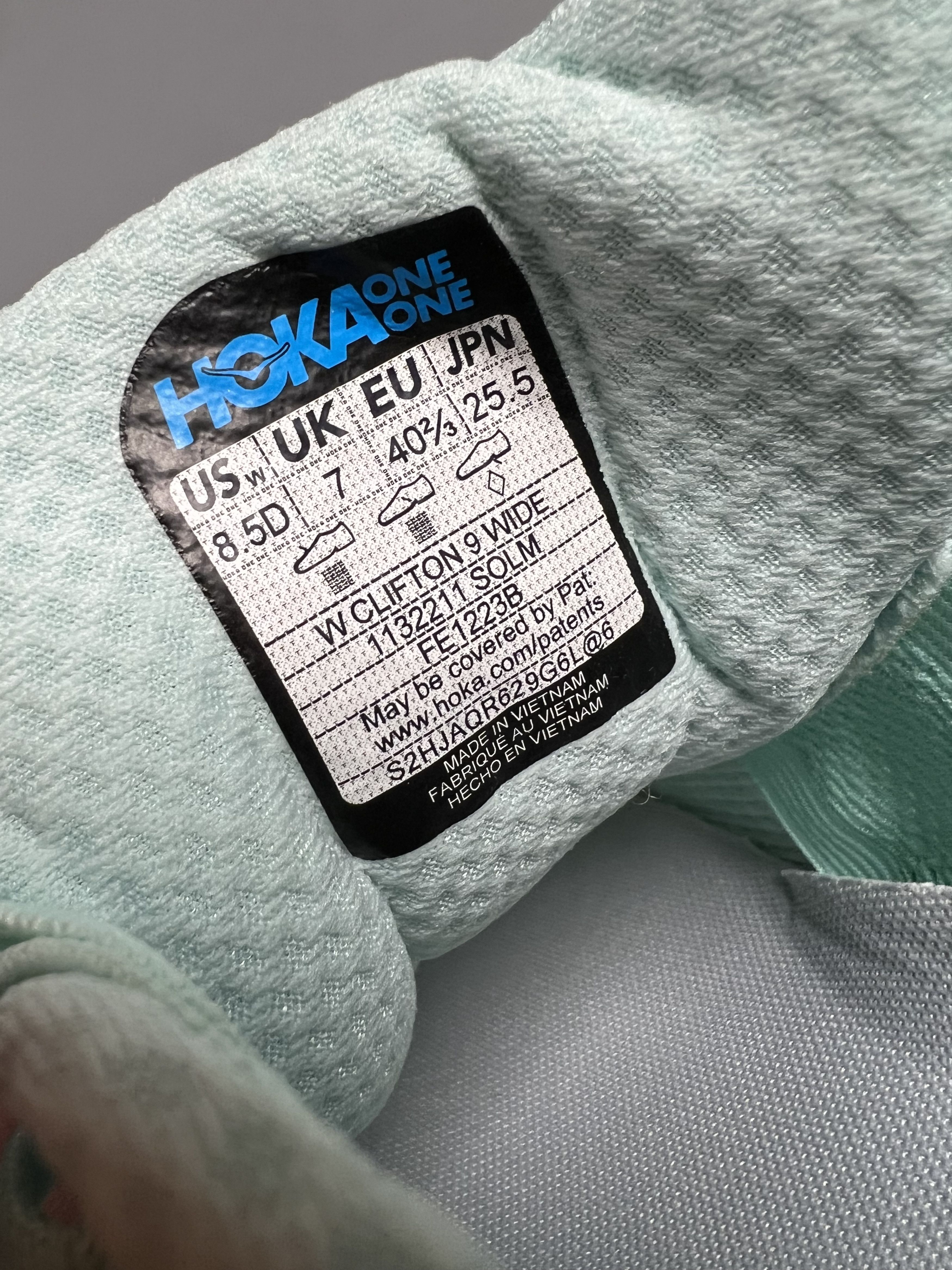 Hoka 8.5D Hoka One One Clifton 9 Wide Running Shoes Walking Gym Size US 8.5 / IT 38.5 - 10 Thumbnail