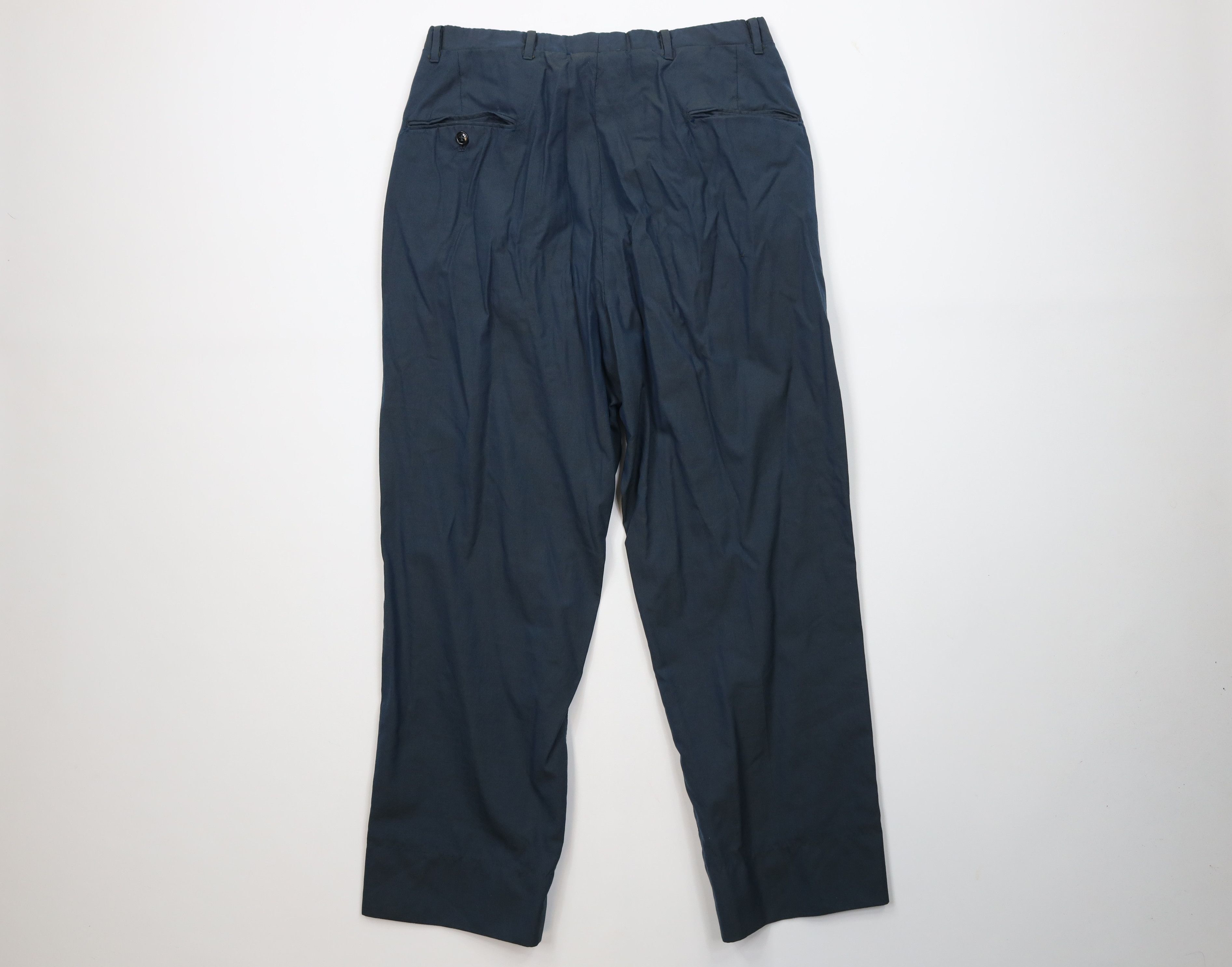 Vintage Vintage 50s 60s Rockabilly Gabardine Chino Pants Trousers Size US 34 / EU 50 - 7 Thumbnail