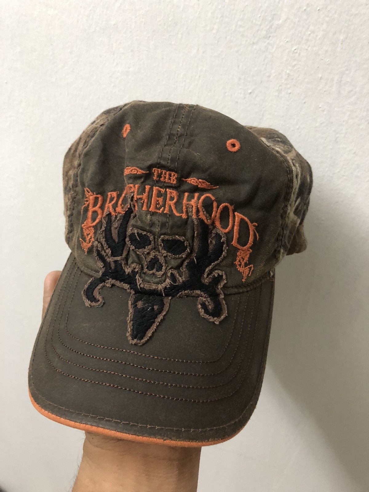 If Six Was Nine × Japanese Brand × Vintage Ragged Hat The brotherhood skull logo if six was nine style Size ONE SIZE - 1 Thumbnail