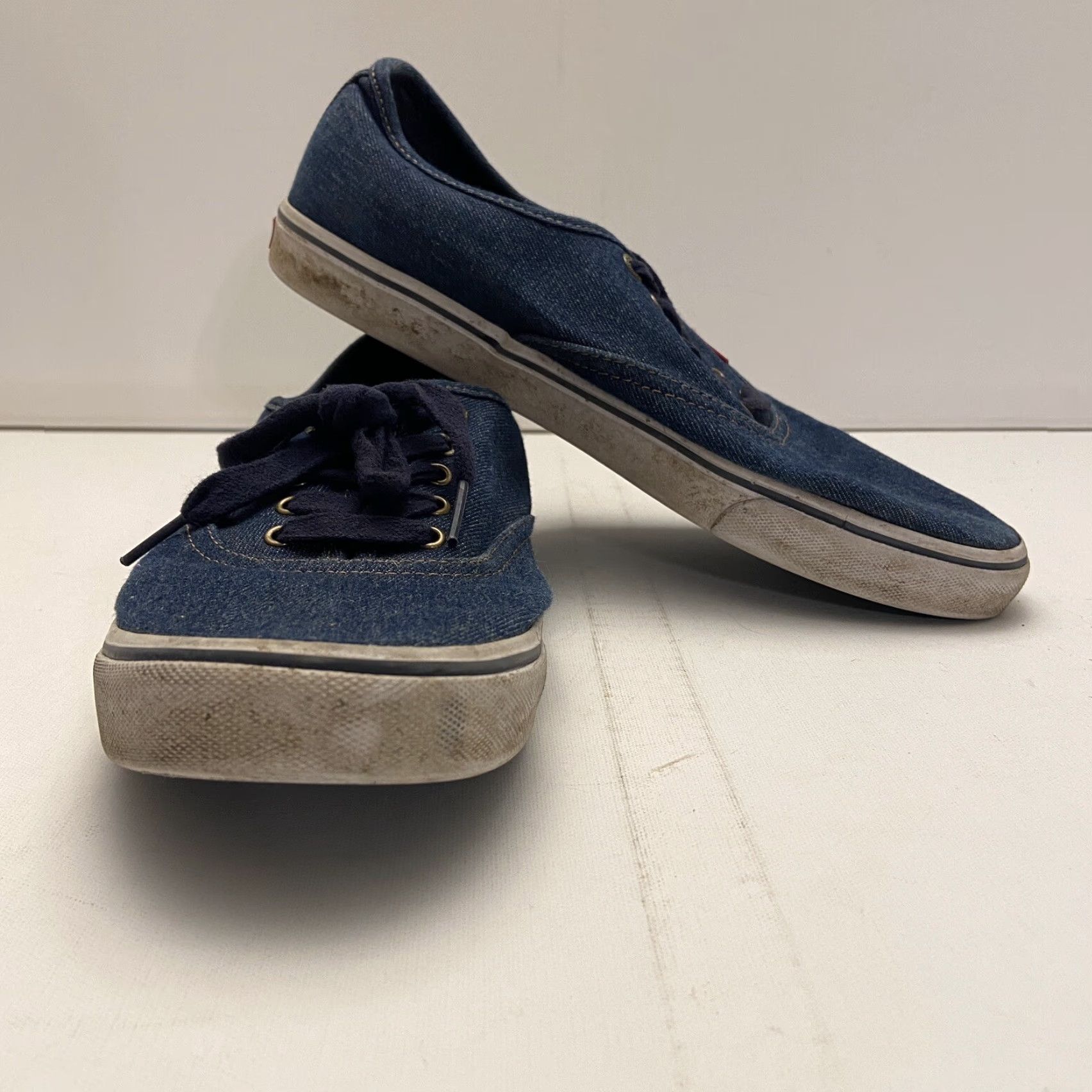 Denime Levi's Sneaker Denim Blue Canvas Men 9.5 Size US 9.5 / EU 42-43 - 2 Thumbnail