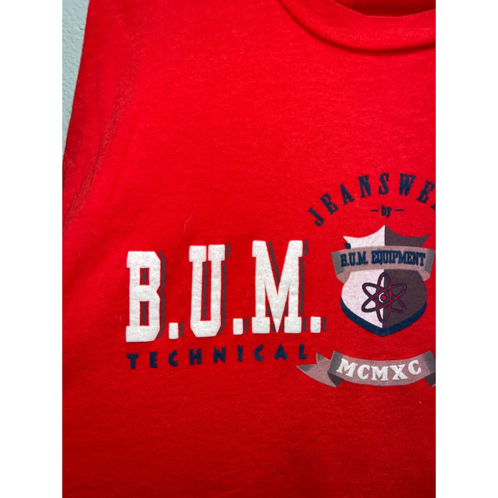 B.U.M Equipment Vintage Bum Equipment Shirt Bum Blues Techical Institute 90s Size US L / EU 52-54 / 3 - 3 Thumbnail