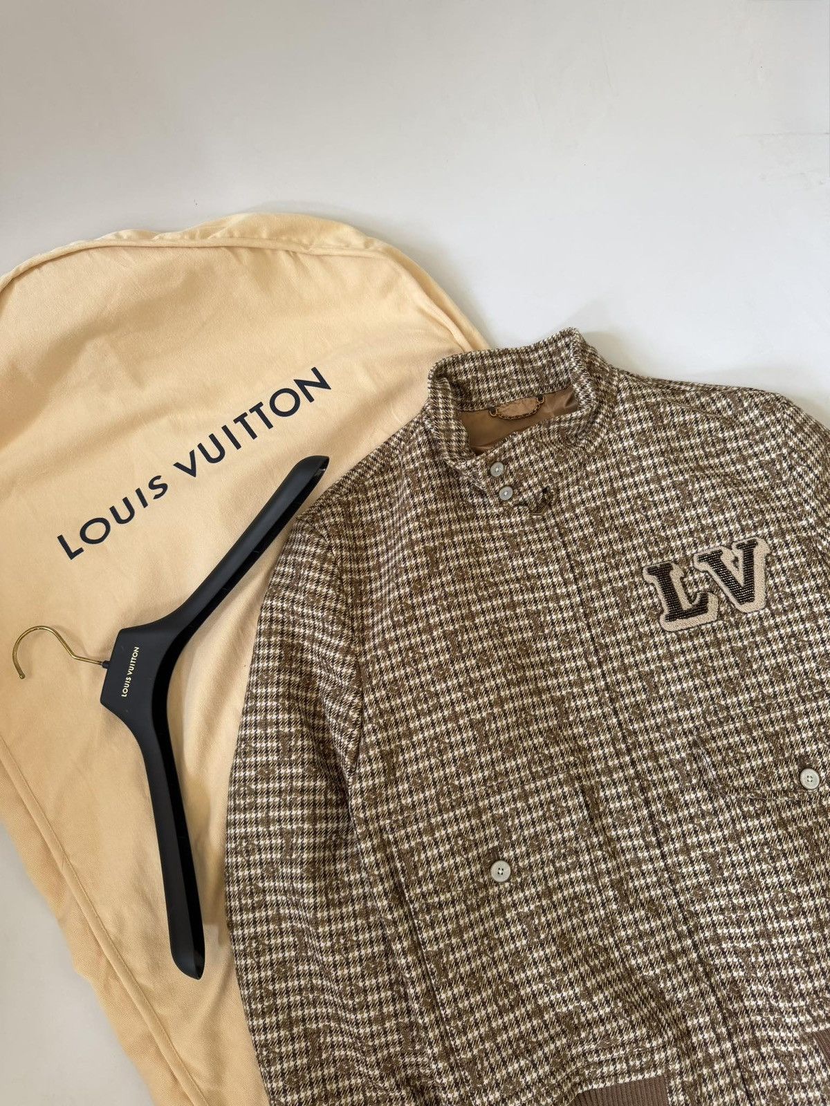 Louis Vuitton Louis Vuitton Monogram Wool Harrington Blouson Size US S / EU 44-46 / 1 - 3 Thumbnail