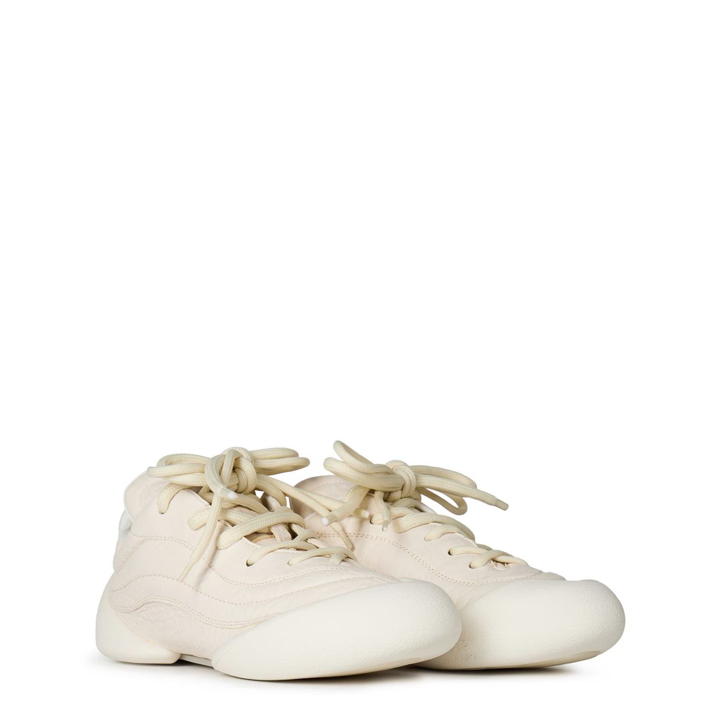 Alexander McQueen o1g2r1mq0326 Flexion Sneakers in Ivory Size US 10 / EU 43 - 4 Thumbnail