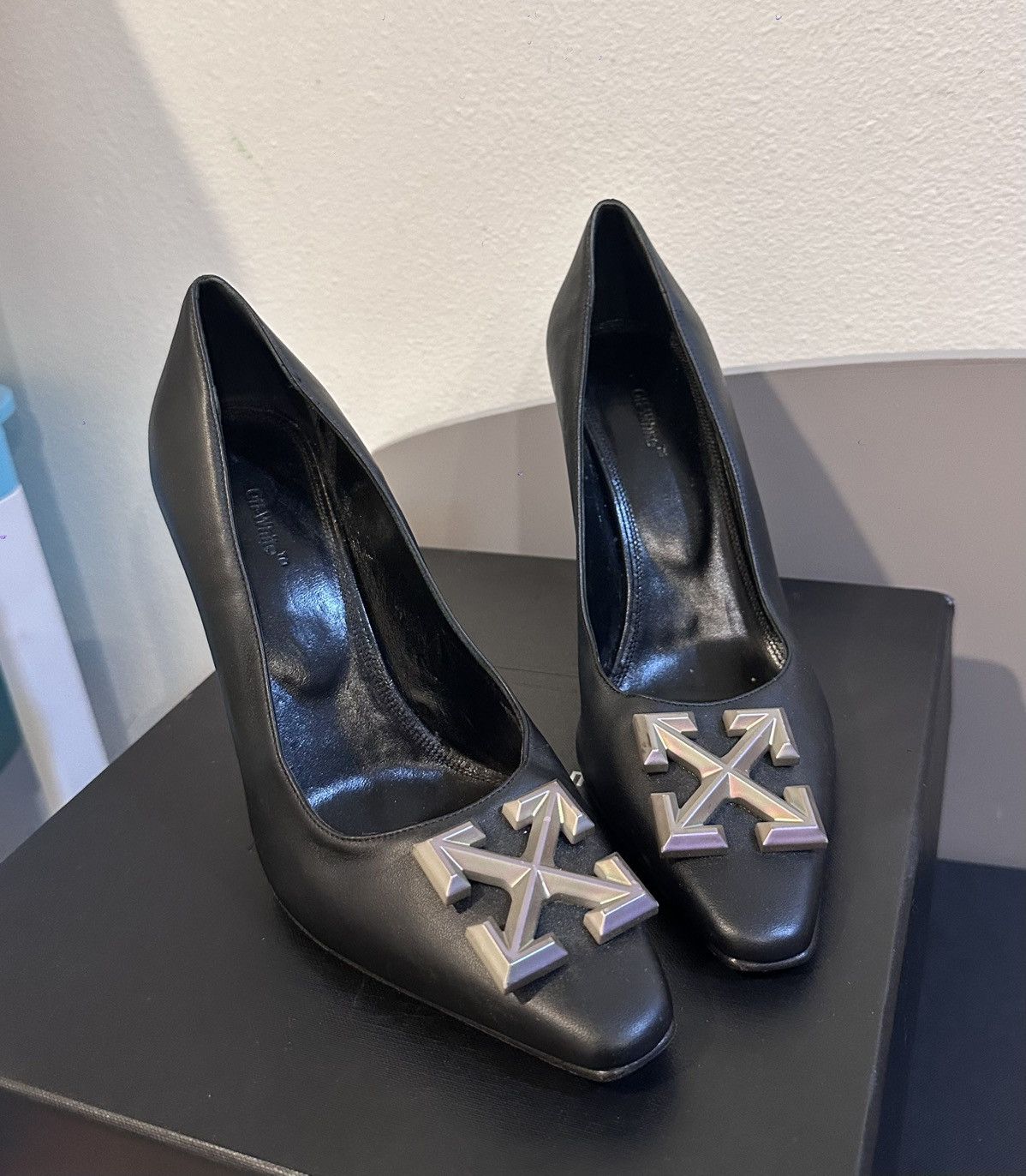 Off-White Offwhite Heels . Size 38/8 Size US 8 / IT 38 - 1 Thumbnail