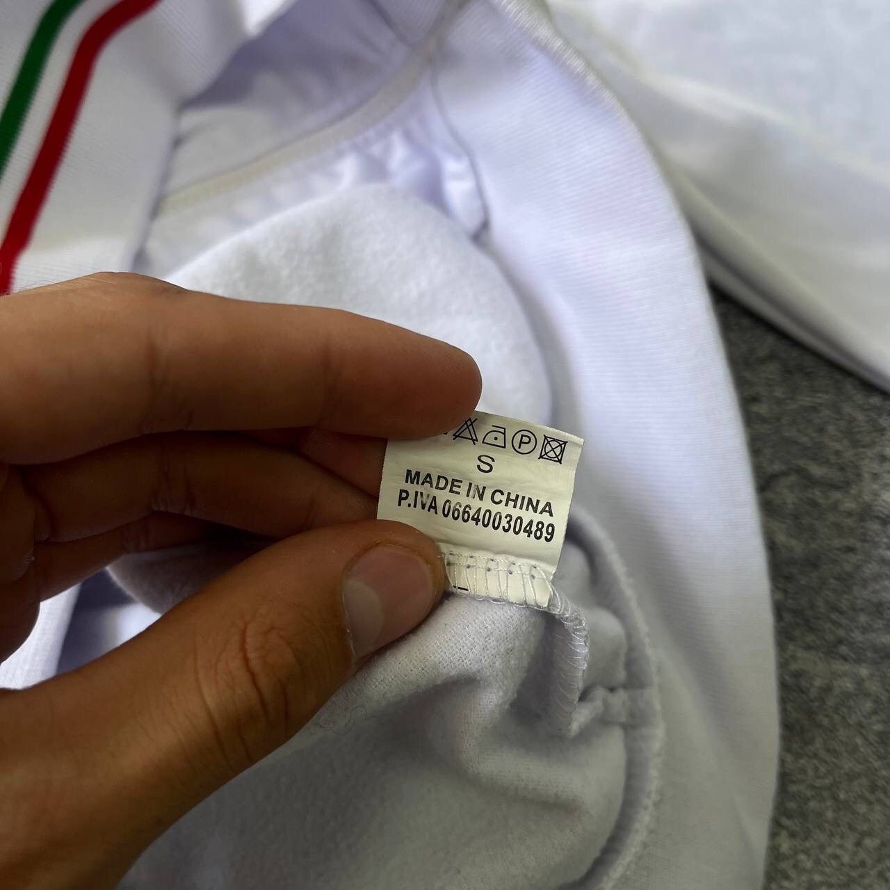 Other Y2K Rare 🇮🇹 White Italia Team big center logo Soccer Zip Size US S / EU 44-46 / 1 - 6 Thumbnail