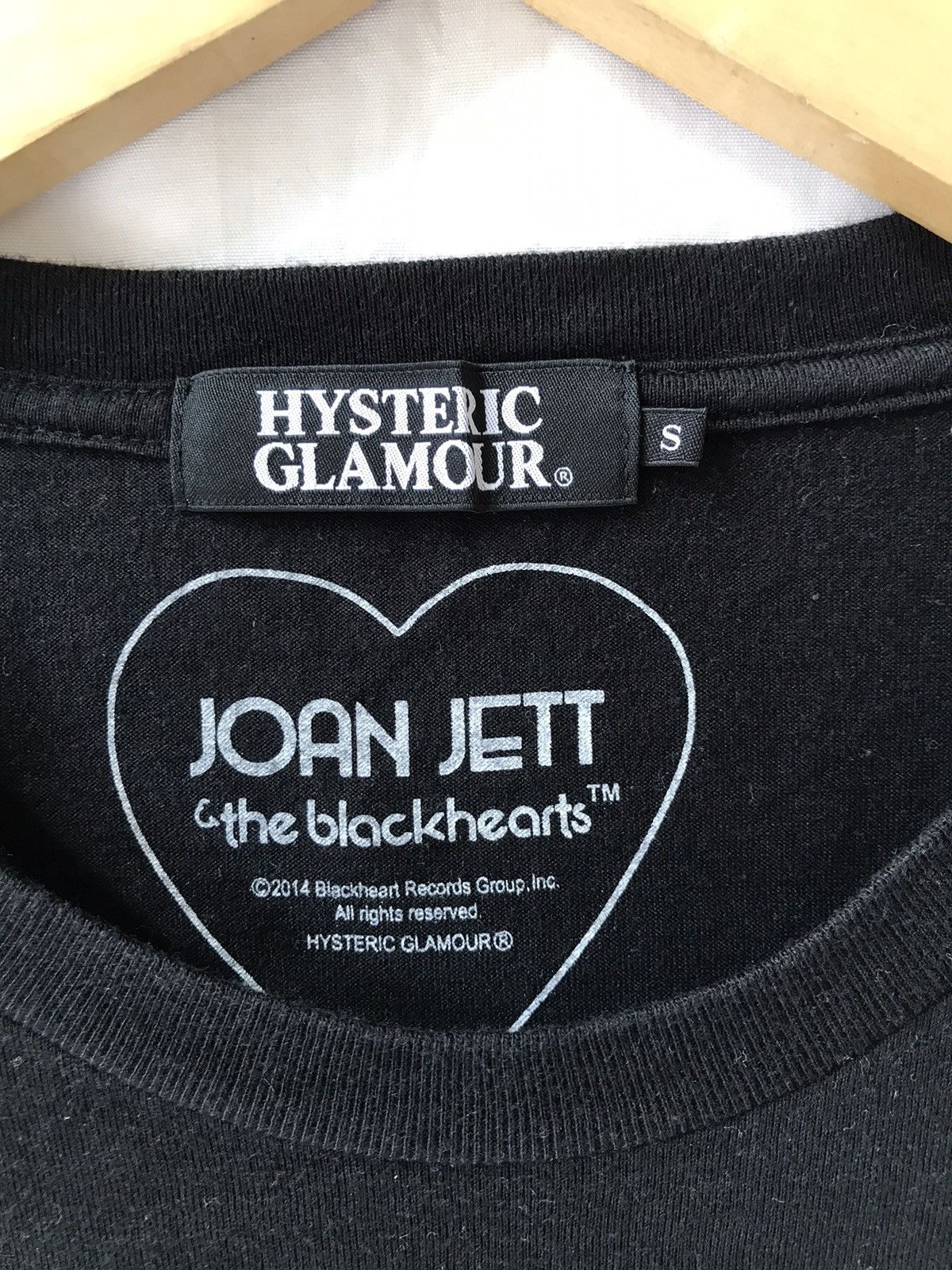 Hysteric Glamour Hysteric Black leather Joan Jett Tshirt Size US S / EU 44-46 / 1 - 6 Thumbnail