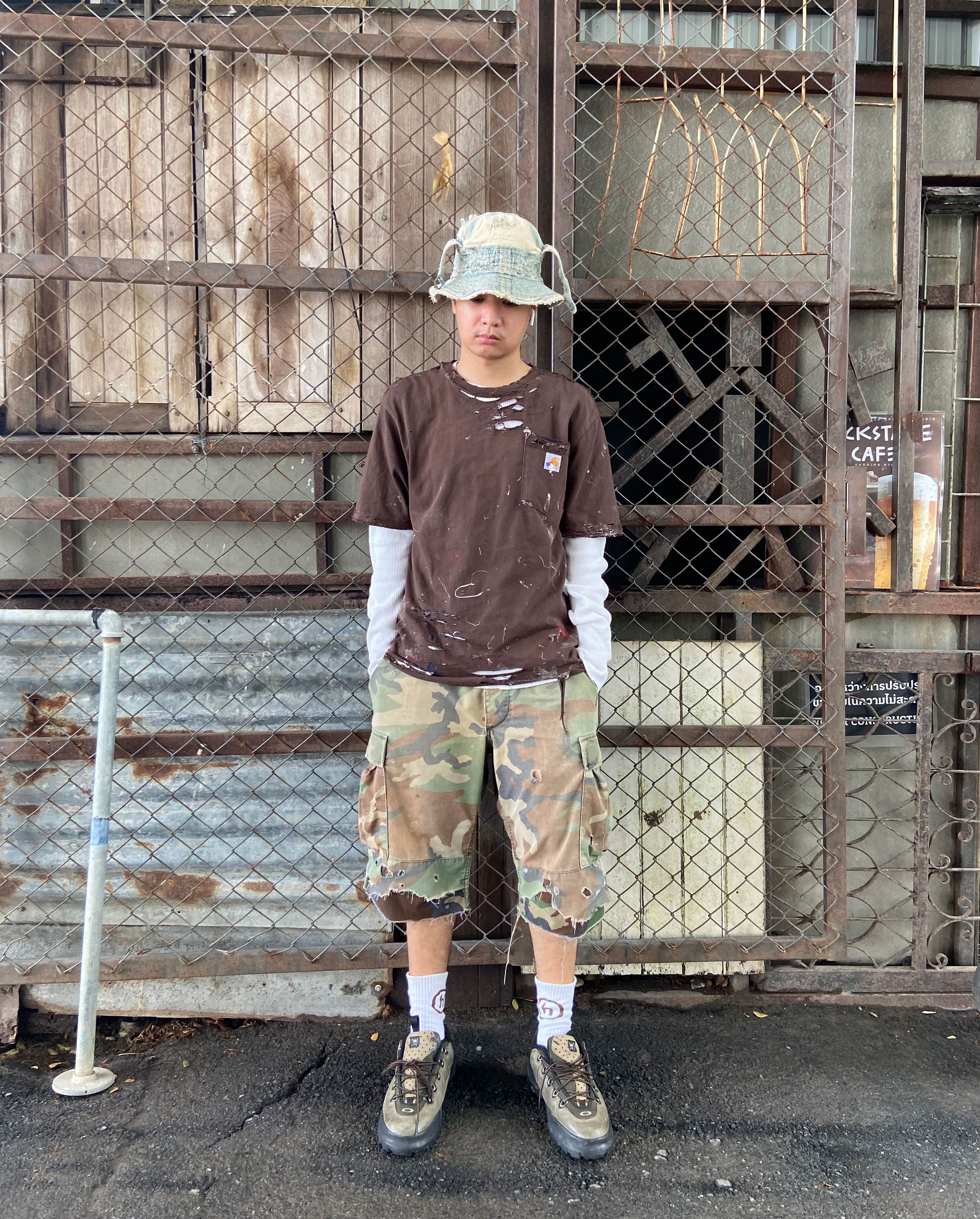 Carhartt × Vintage Carhartt T-Shirt Thrashed Distressed Pocket Size US M / EU 48-50 / 2 - 15 Thumbnail