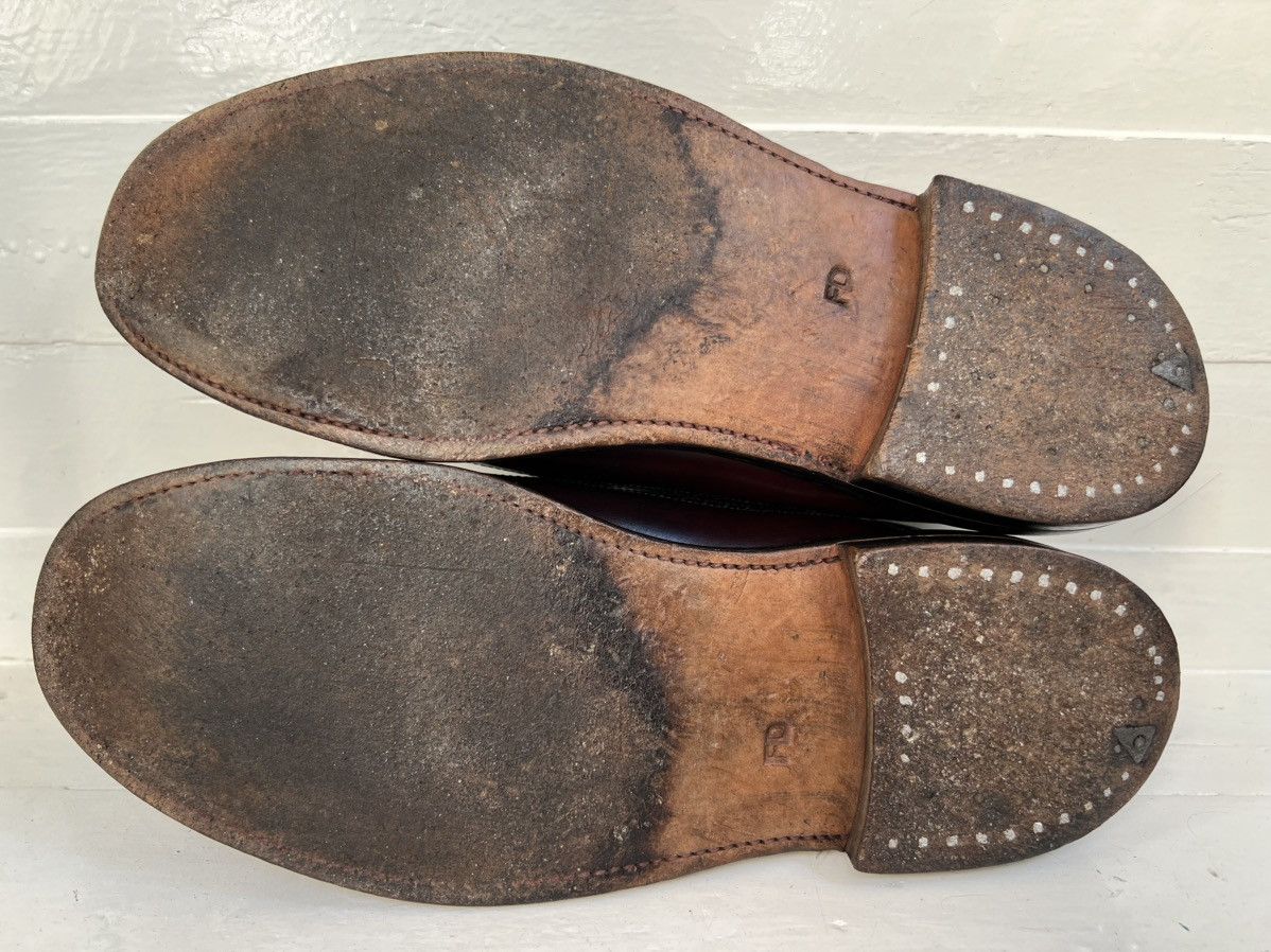 Hanover Hanover LB Sheppard Brown Longwing Shell Codovan Dress Shoes Size US 9.5 / EU 42-43 - 17 Thumbnail