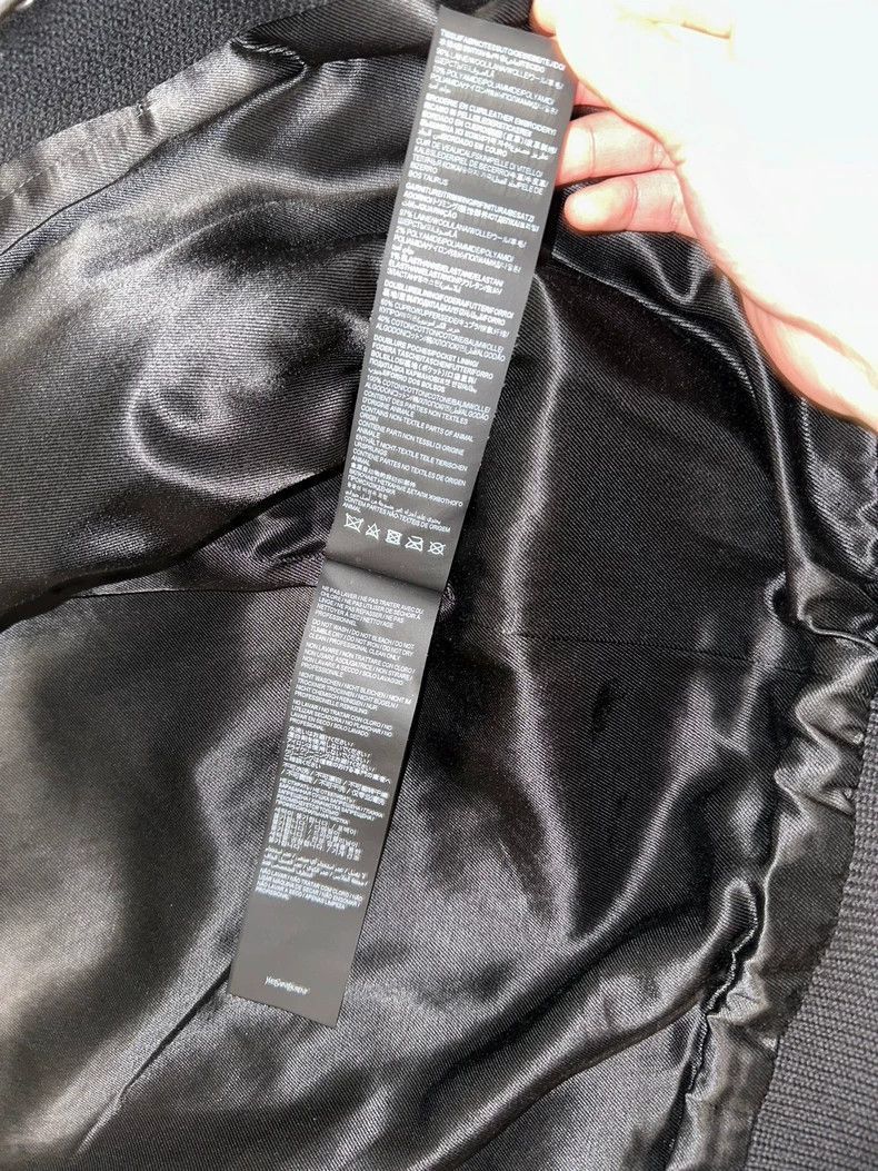 Saint Laurent Paris Saint Laurent Paris Signature baseball jacket-2506 Size US L / EU 52-54 / 3 - 5 Thumbnail