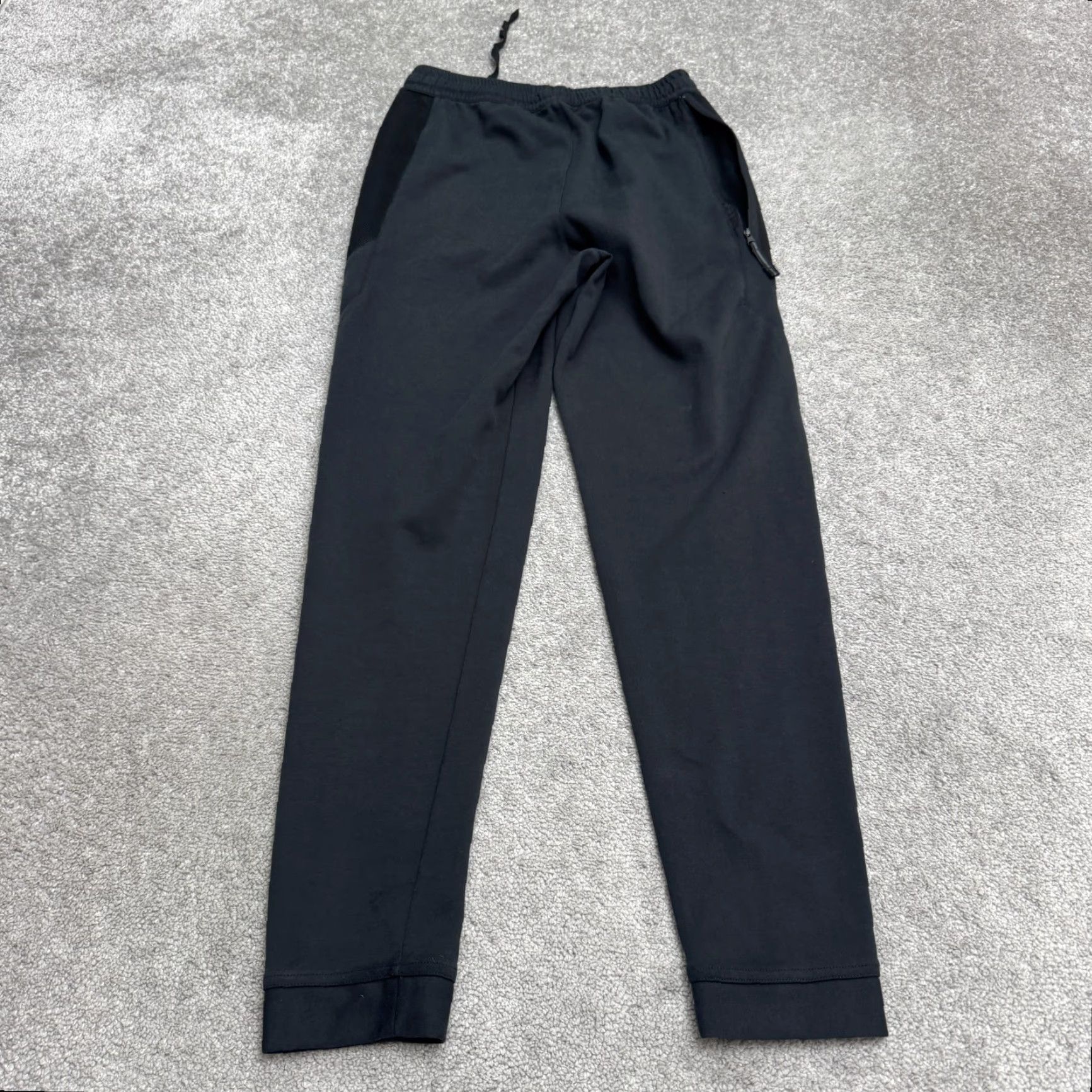 Nike Nike Dri-Fit Jogger Sweatpants Mens Small Black SI Logo Zip Pockets Activewear Size US 29 - 3 Thumbnail