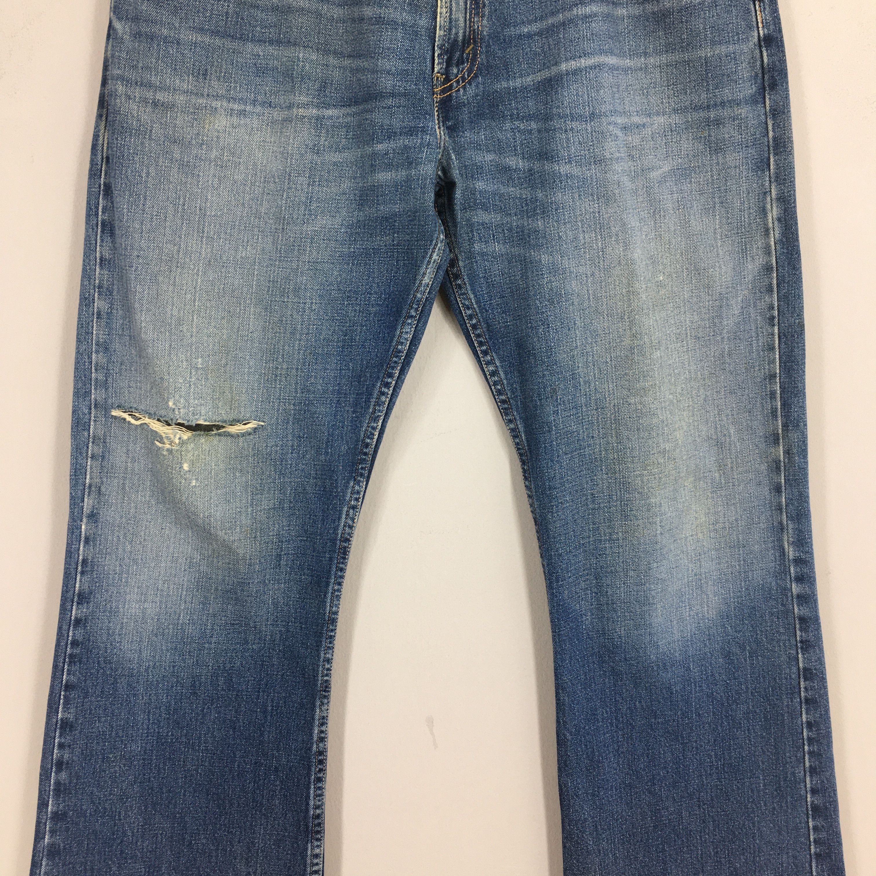 Levi's Size 34x29 Vintage Levi's 527 Low Bootcut Jeans S196 Size US 34 / EU 50 - 3 Thumbnail