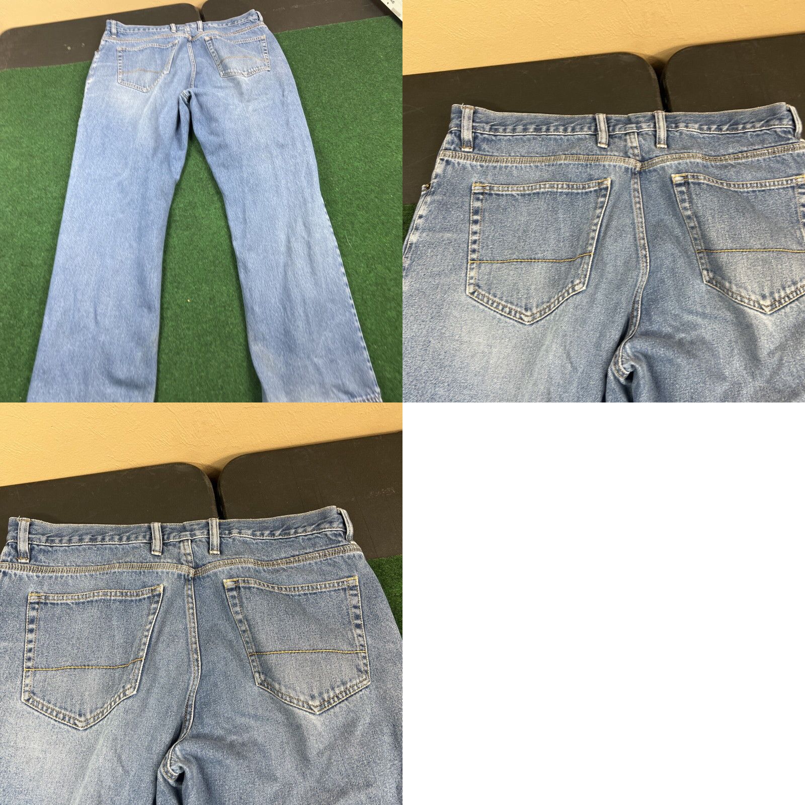 Vintage Big Mac Workwear Jeans Mens Measures 36x31 Carpenter Painter Denim Work Pants Size US 36 / EU 52 - 8 Thumbnail