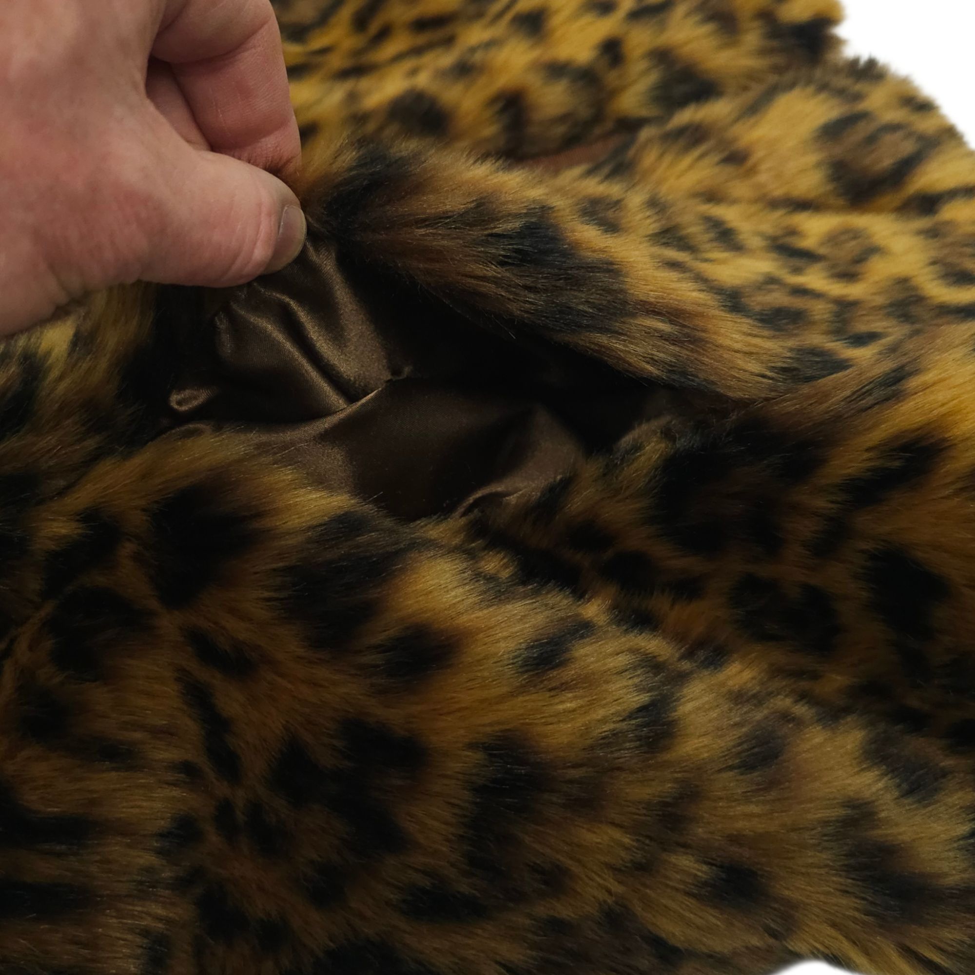J.Crew J.Crew Faux Leopard Fur Vest Size L Animal Print Zip Front Size L / US 10 / IT 46 - 8 Thumbnail
