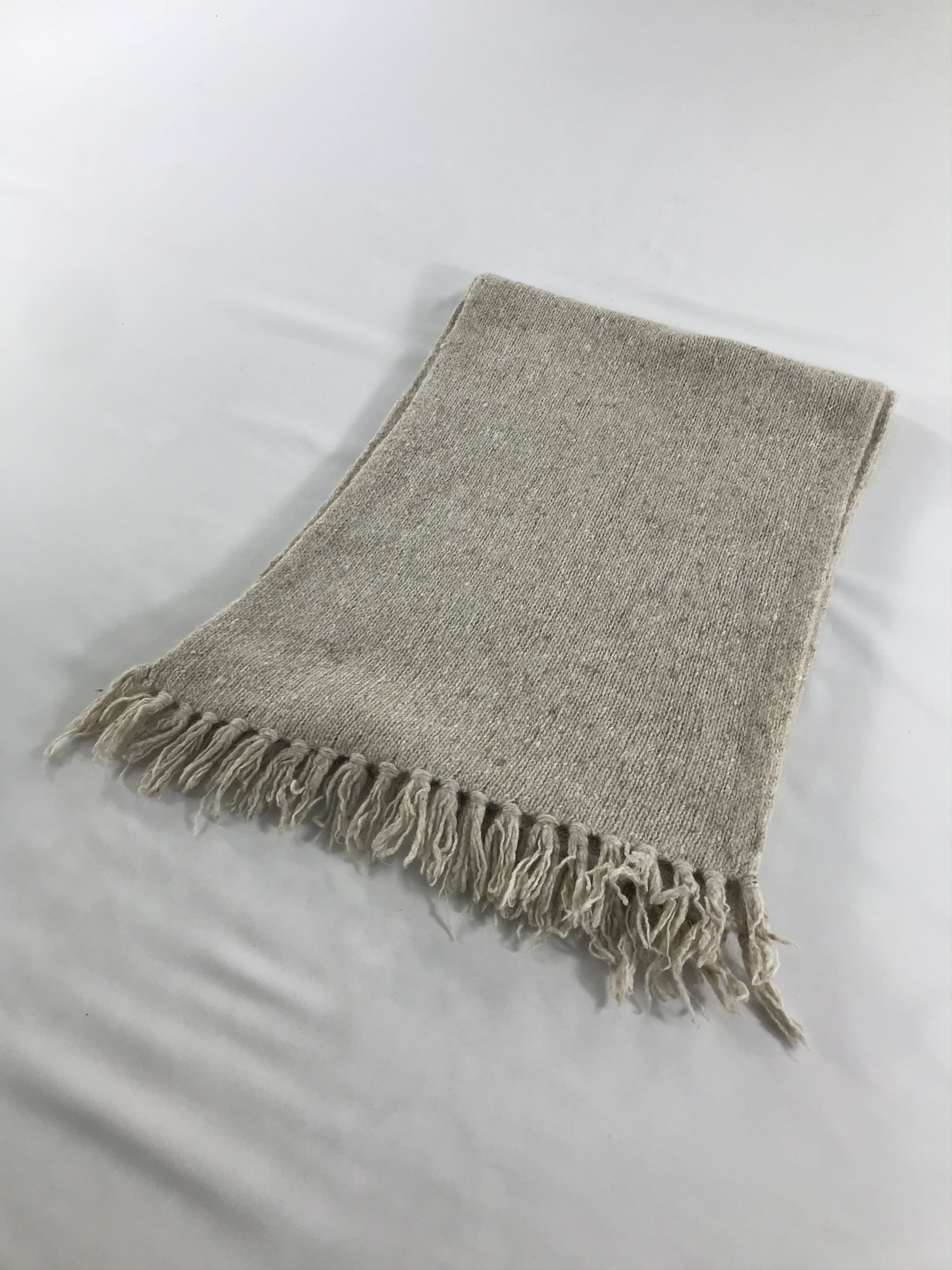 Vintage Crocodile Scarf Muffler Wool V91 Size ONE SIZE - 3 Thumbnail
