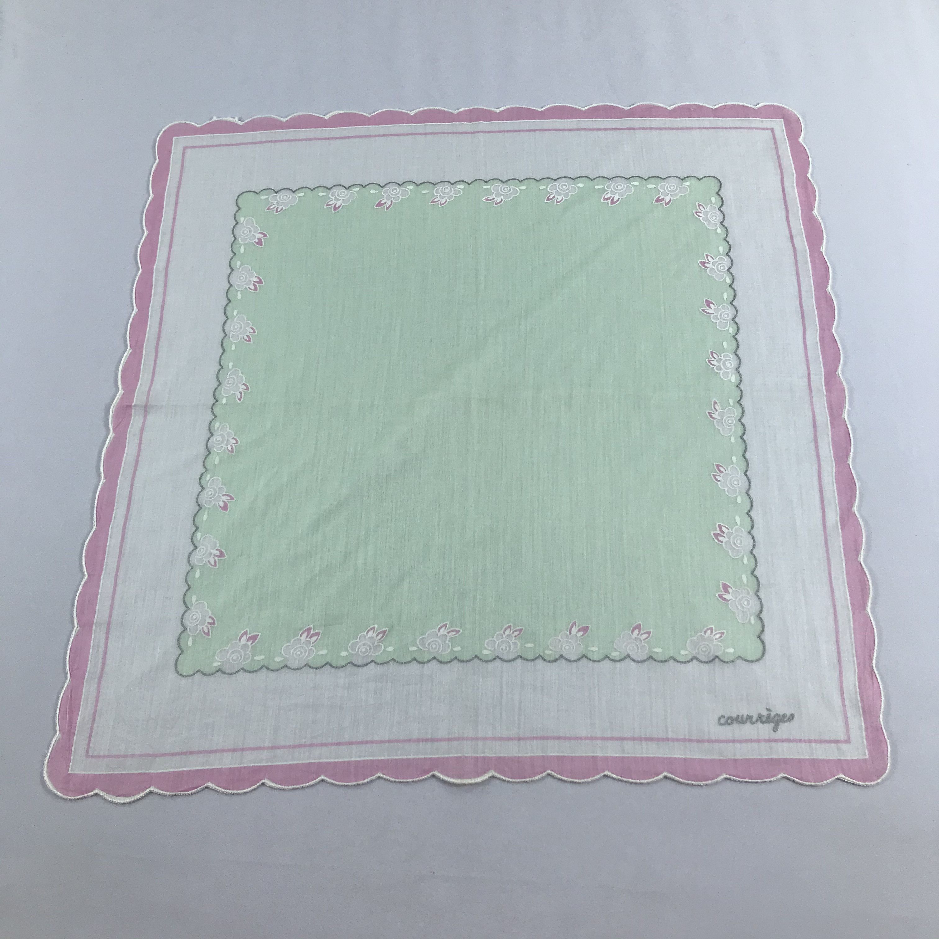 Courreges Courreges Handkerchief Neckerchief Bandana H949 Size ONE SIZE - 2 Thumbnail