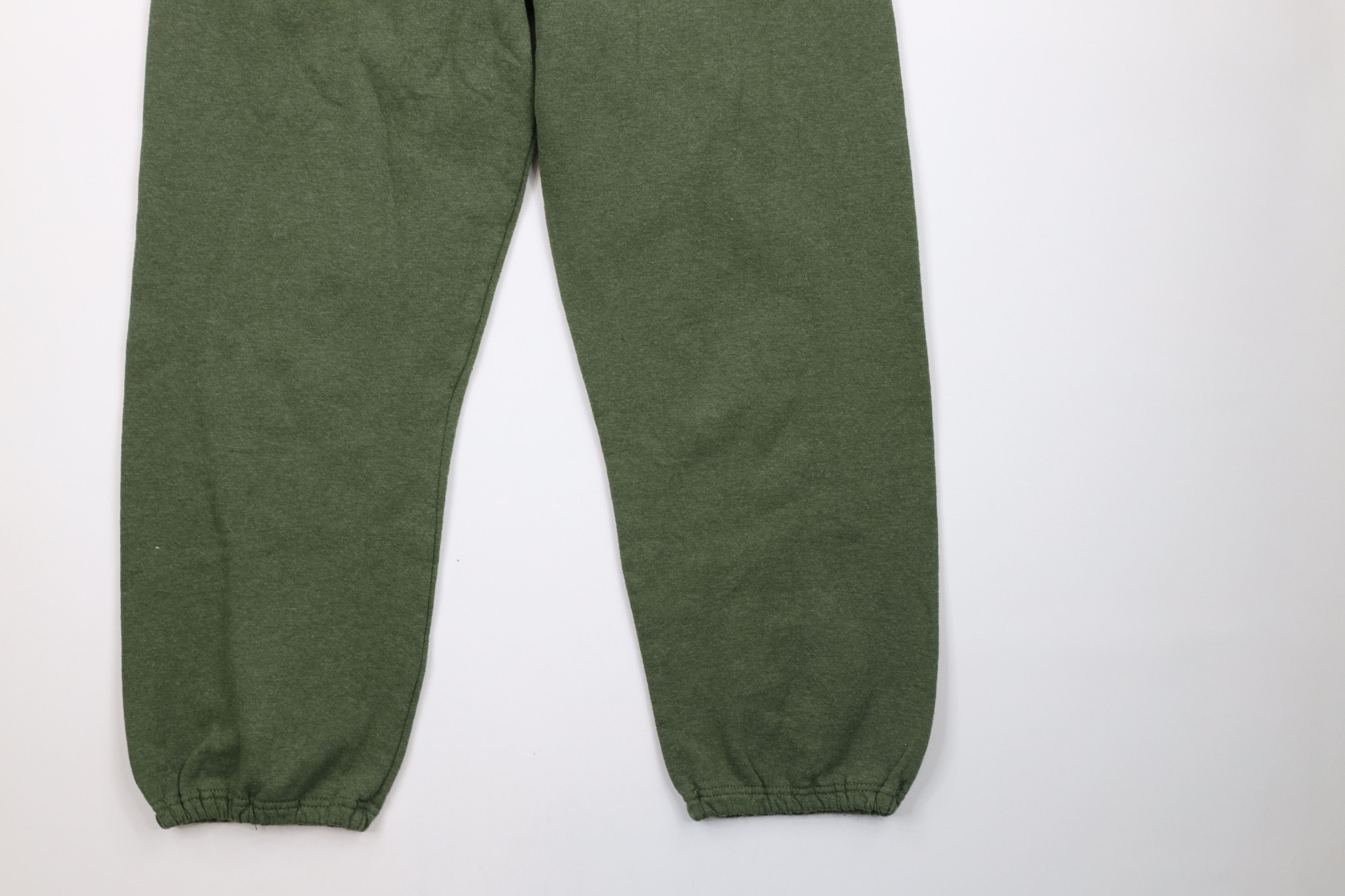 Vintage Vintage Streetwear Cuffed Sweatpants Joggers Heather Green Size US 34 / EU 50 - 4 Thumbnail