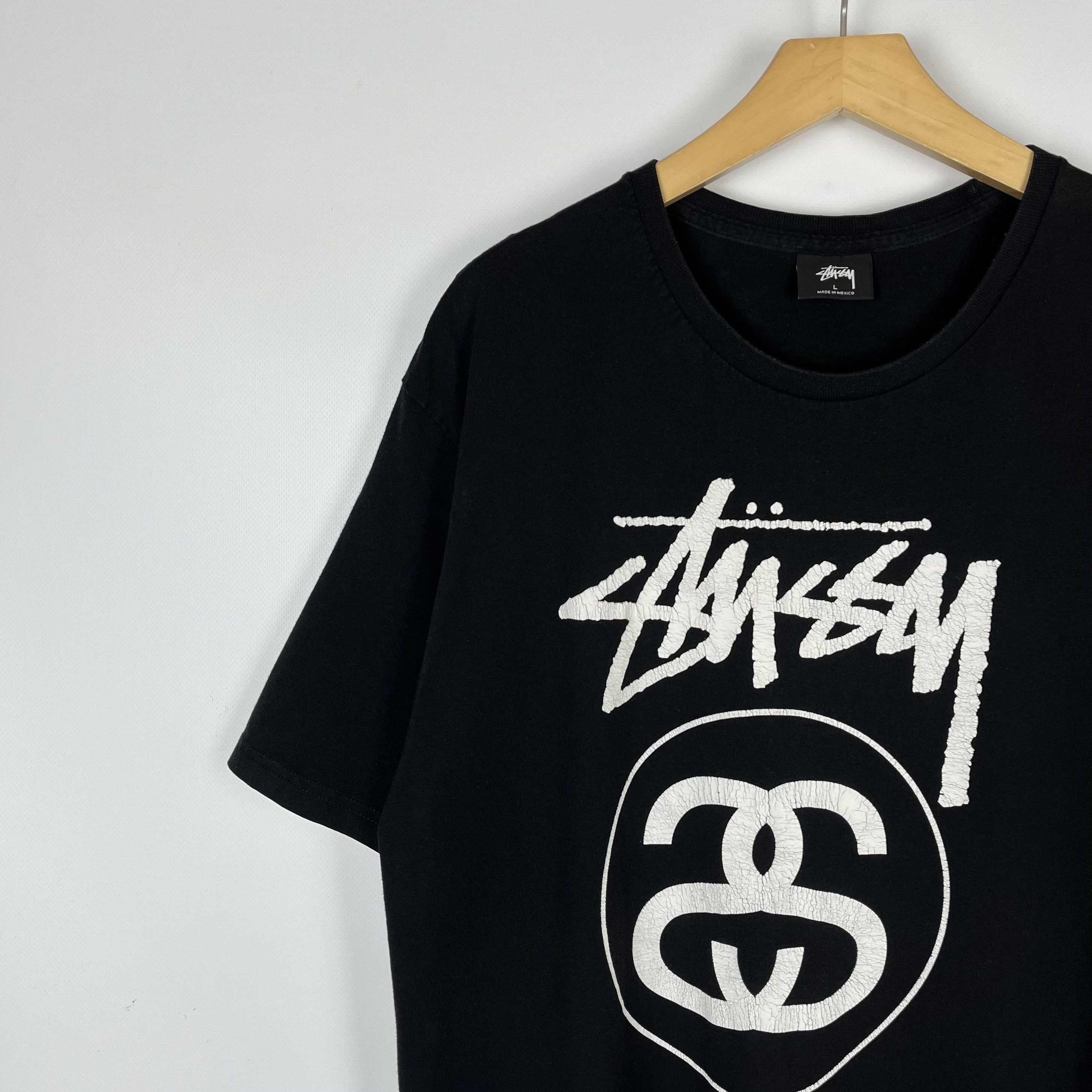 Stussy Vintage Stussy Y2K Graffiti Big Logo T Shirt 00’s Size US L / EU 52-54 / 3 - 5 Thumbnail