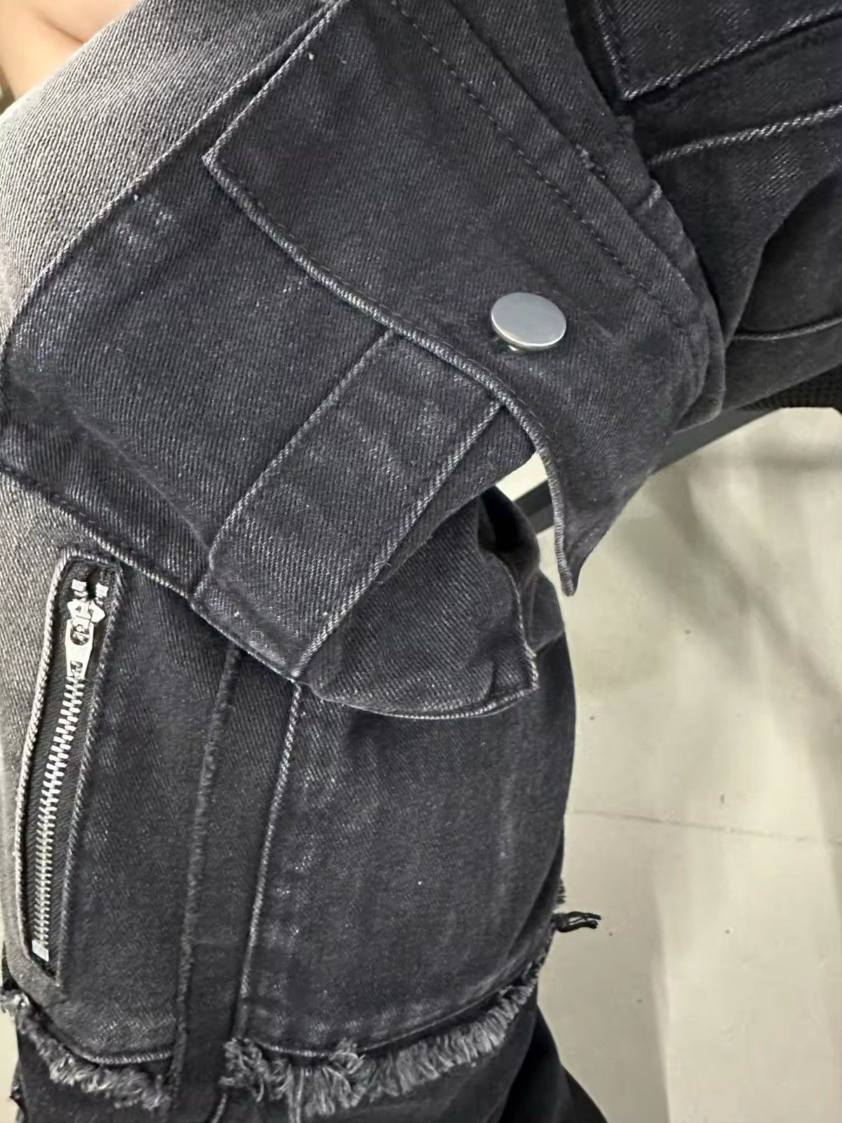 Japanese Brand × Jean Multi-Pocket Baggy Jean Size US 29 - 6 Thumbnail