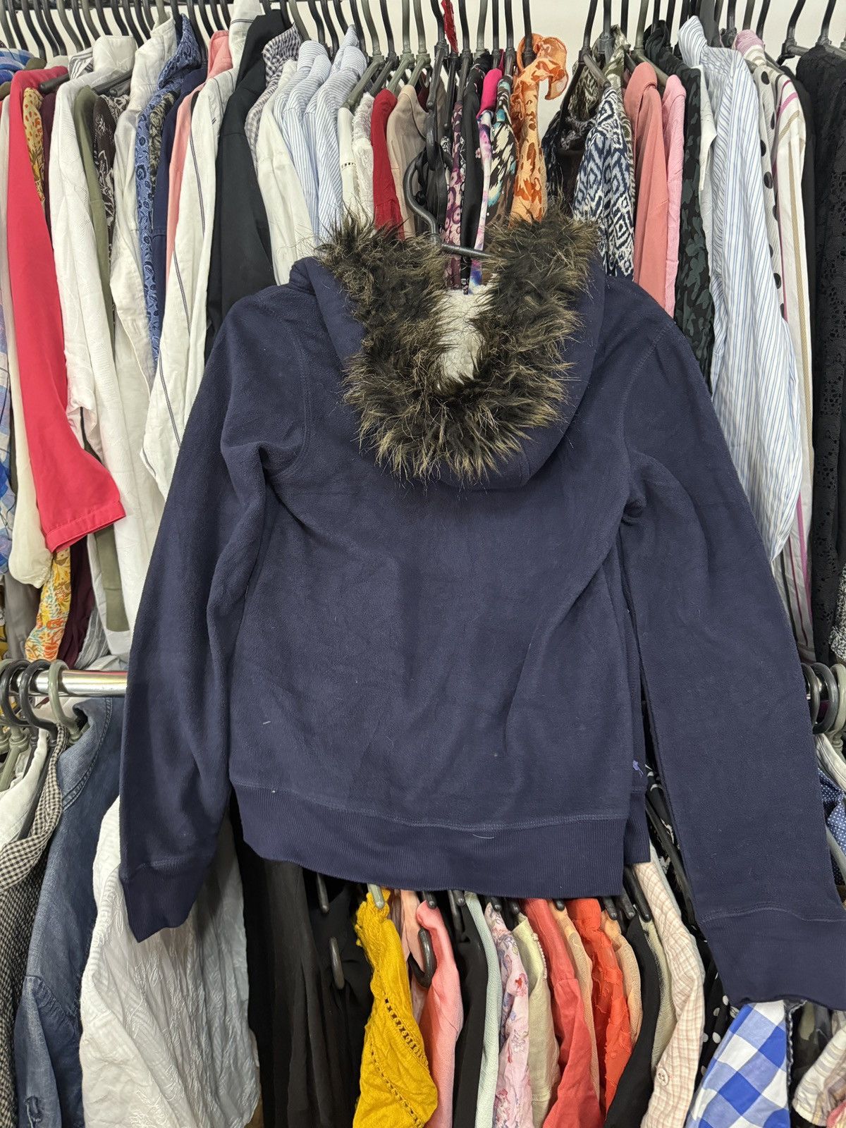 Hysteric Glamour Japanese Vintage Fleece Fur Y2K Zip Hoodie Size US S / EU 44-46 / 1 - 2 Thumbnail