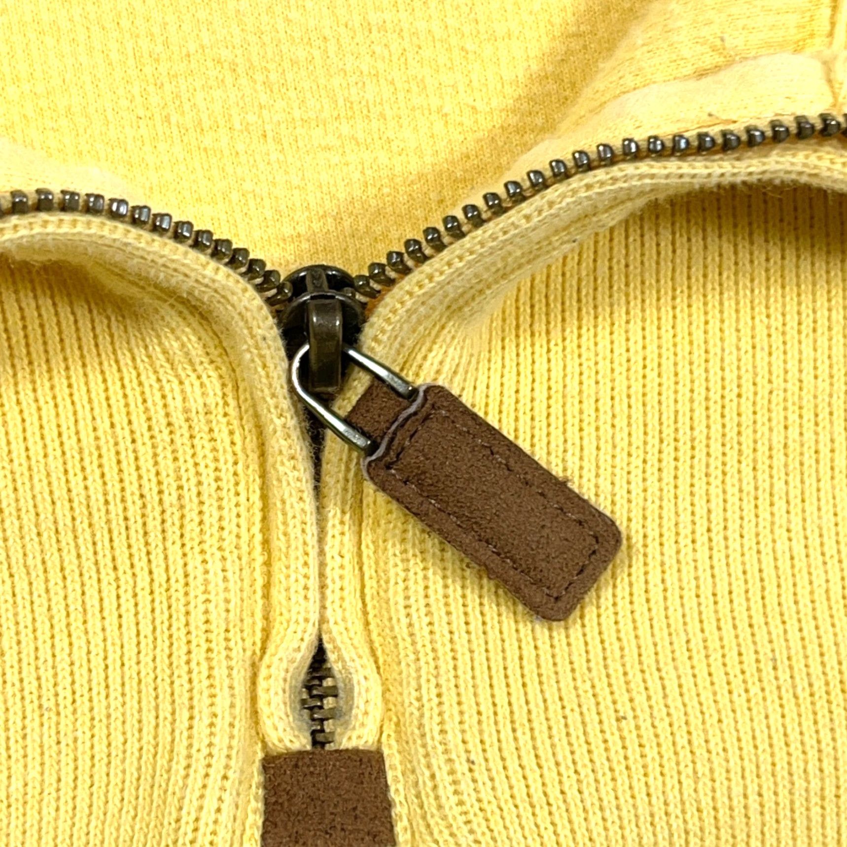 Polo Ralph Lauren Polo Ralph Lauren Sweater Men 2XL Yellow Pullover Quarter Zip Sweatshirt Size US XXL / EU 58 / 5 - 4 Thumbnail
