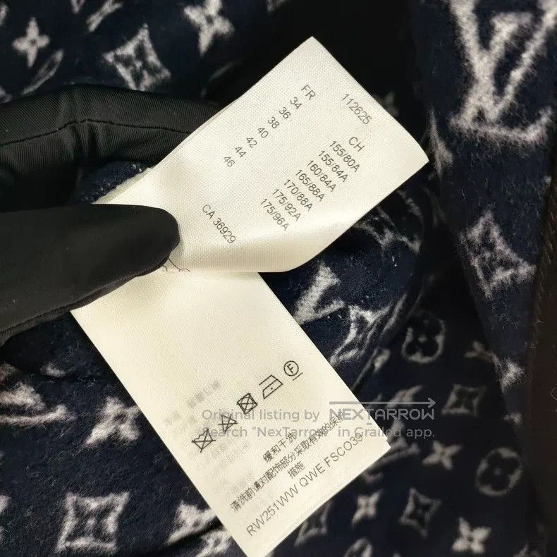 Louis Vuitton Louis Vuitton Wool lined full print print jacket Size XS / US 0-2 / IT 36-38 - 5 Thumbnail