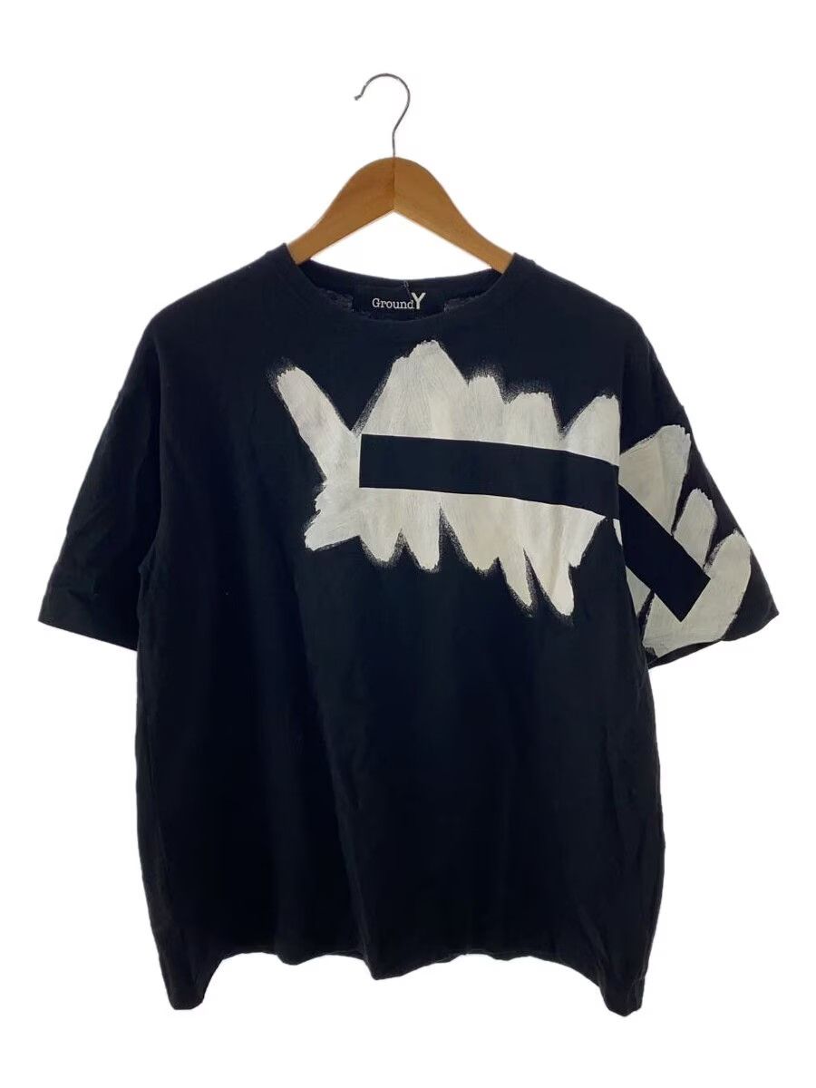 Ground Y × Yohji Yamamoto Jersey Paint Stripe Boxy Tee - Yohji Size US M / EU 48-50 / 2 - 1 Thumbnail