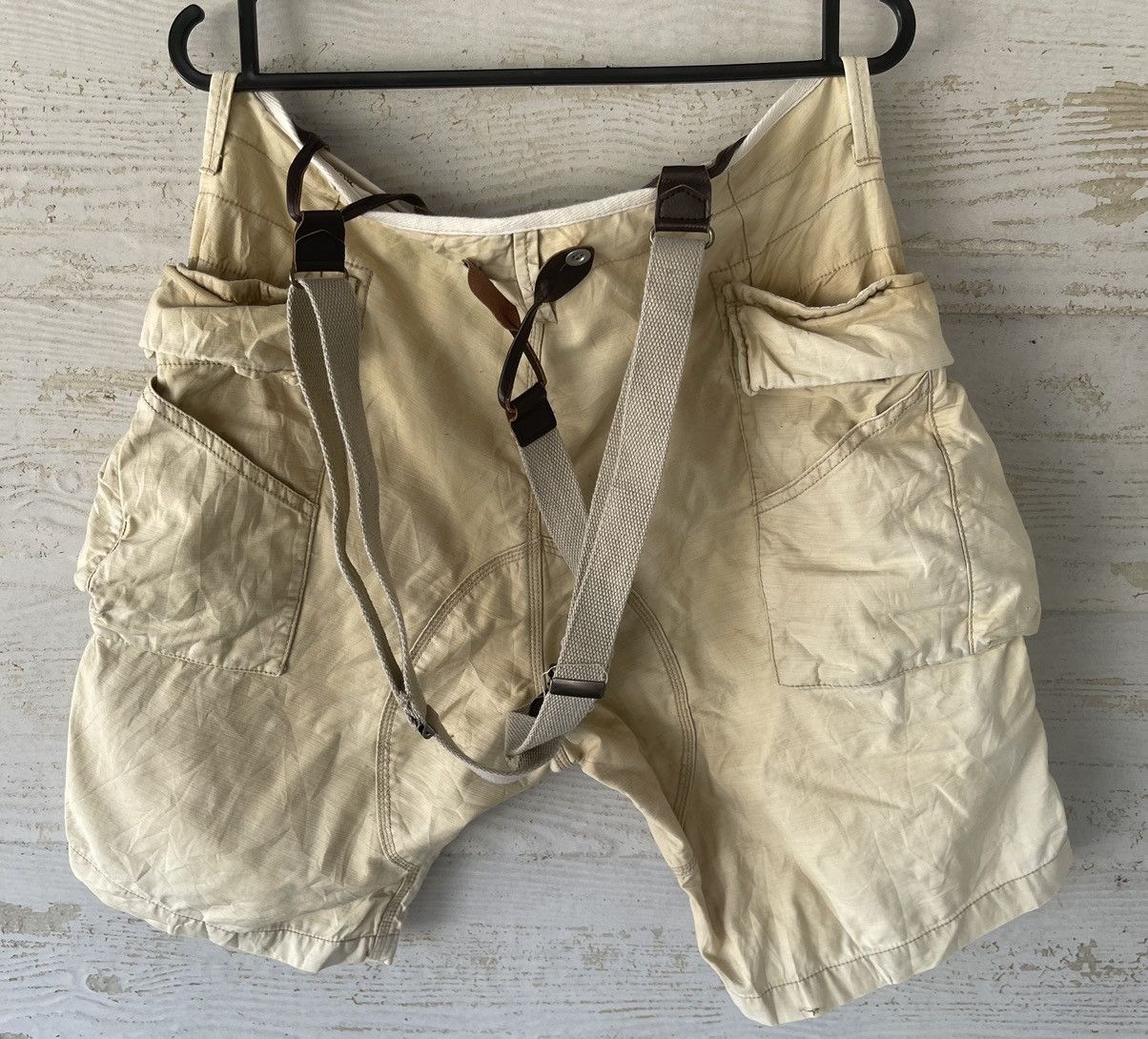 Vintage FLASH REPORT SHORT PANT BONDAGE JAPAN Size US 34 / EU 50 - 2 Thumbnail