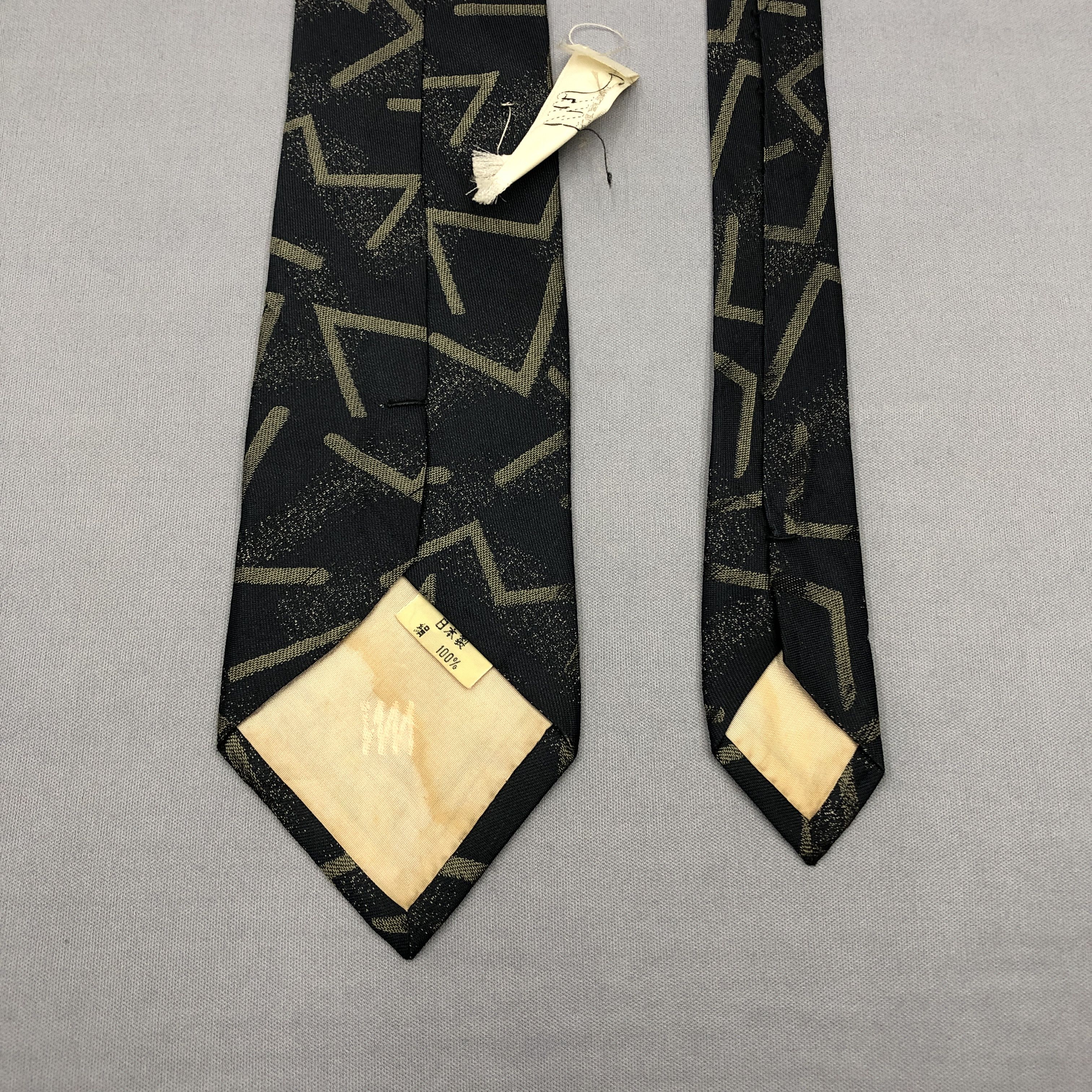 Issey Miyake Vintage Issey Miyake SILK Necktie Cravate Pure Silk Neck Tie Size ONE SIZE - 4 Thumbnail