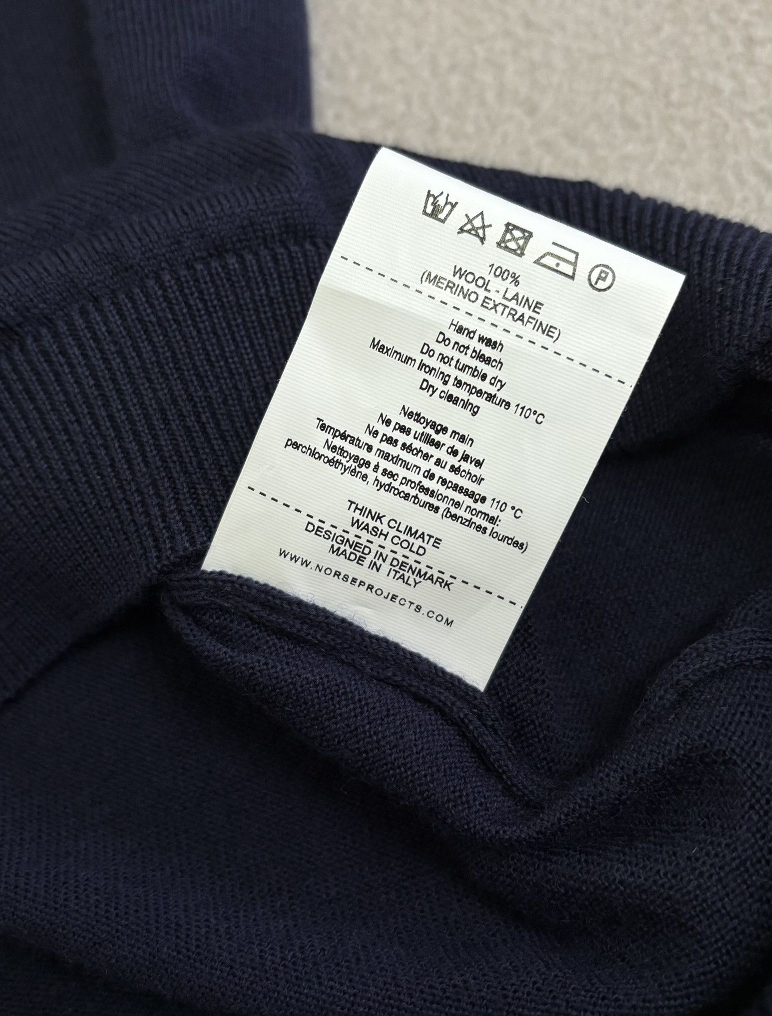 Norse Projects Norse Projects NEW sweater 100% Wool Medium Size US M / EU 48-50 / 2 - 14 Thumbnail