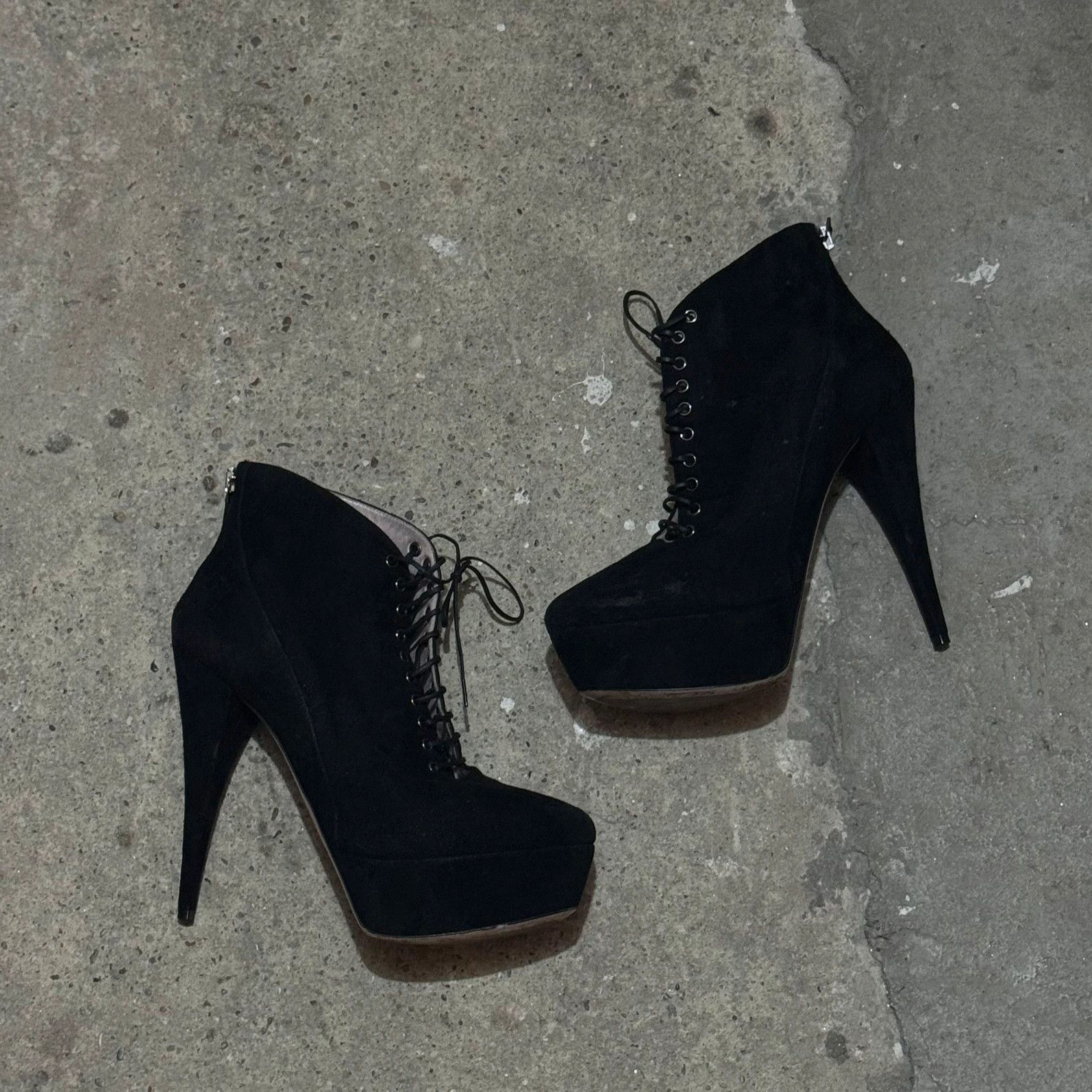 Miu Miu Miu Miu lace up heels Size US 9 / IT 39 - 1 Thumbnail