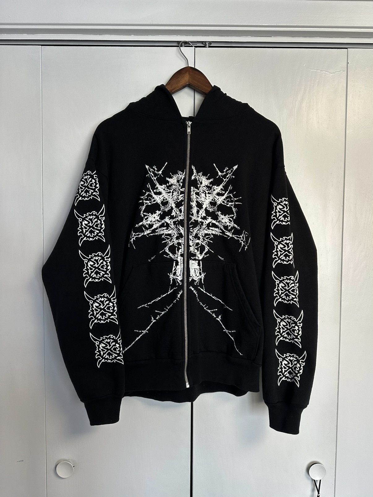 Ken Carson Ken Carson AGC A Great Chaos Tour Zip-Up Hoodie | Grailed
