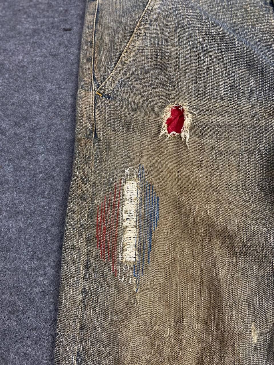 PHENOMENON phenomenon rusty distressed denim nice design Size US 38 / EU 54 - 10 Thumbnail