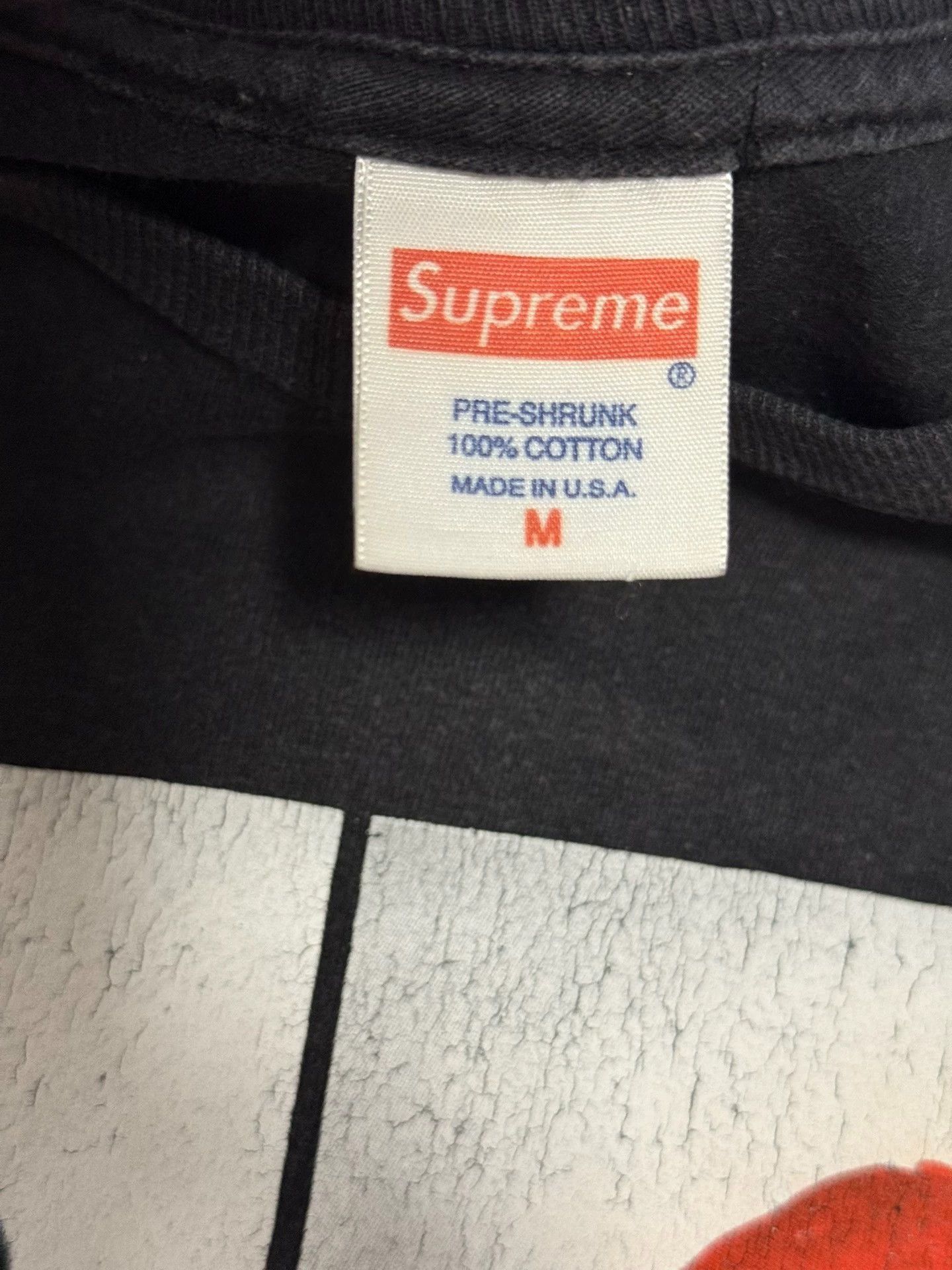Supreme Graphic Print Short Sleeve T-Shirt Size US M / EU 48-50 / 2 - 3 Thumbnail