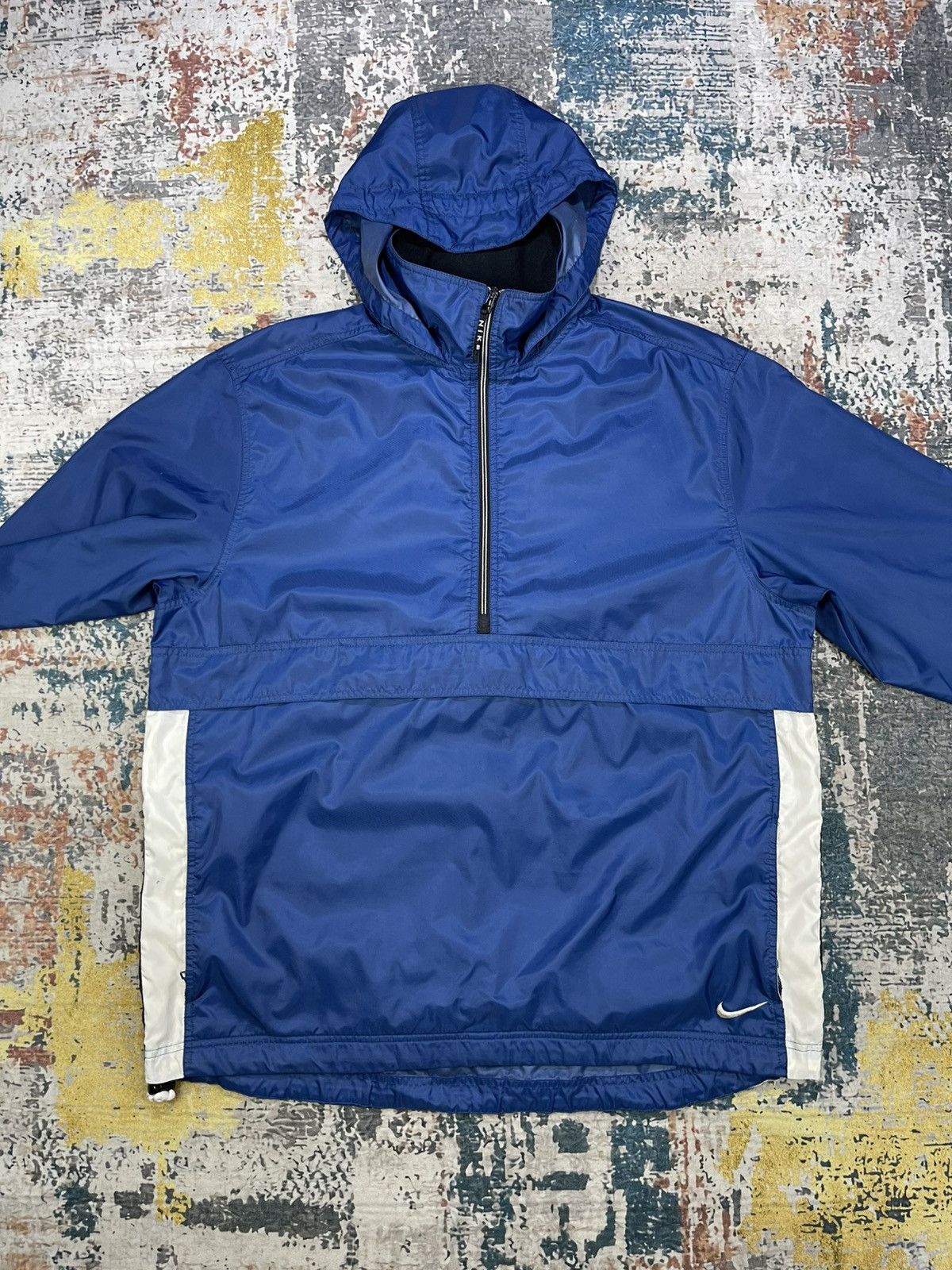 Nike Vtg 90s Nike S9 SFD Anorak 1/4 Zipper Pull Over Windbreakers Size US XL / EU 56 / 4 - 3 Thumbnail