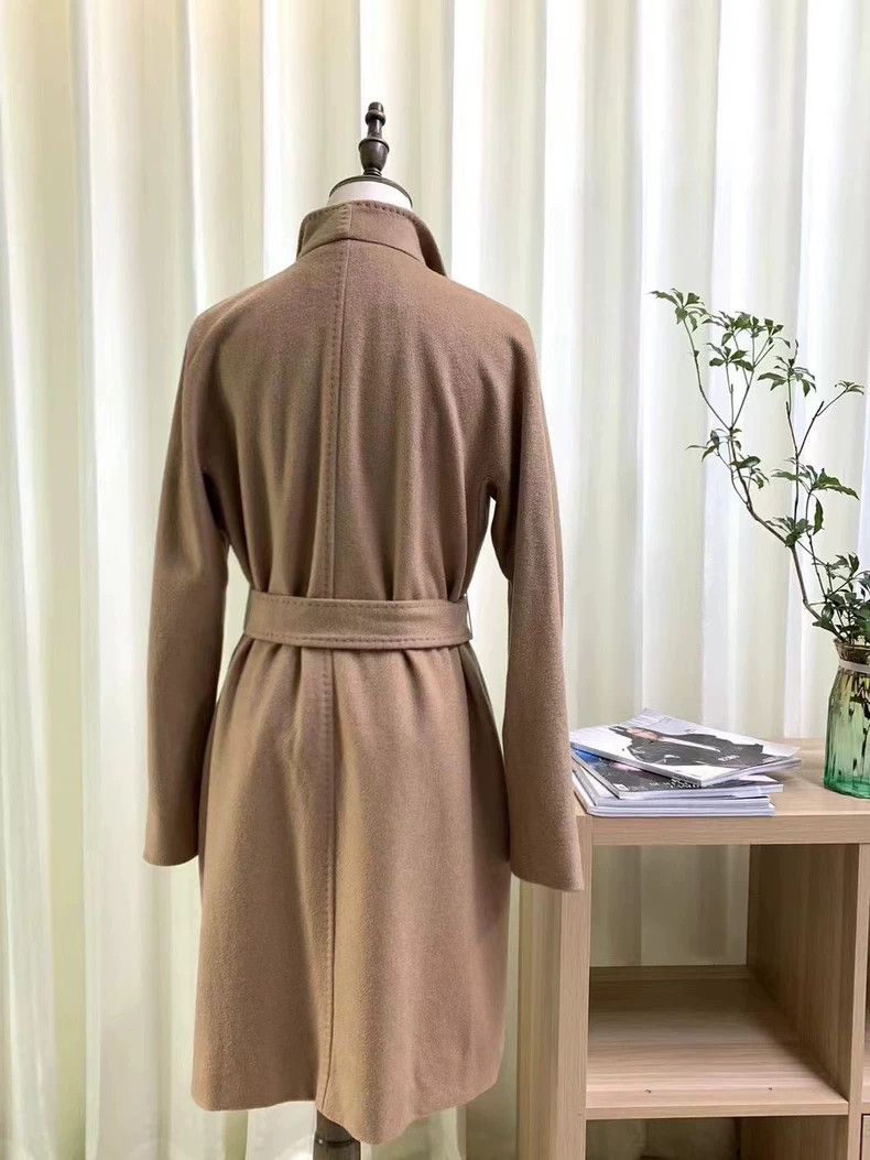 Max Mara Max Mara Cashmere Camel Classic Coat Size S / US 4 / IT 40 - 4 Thumbnail