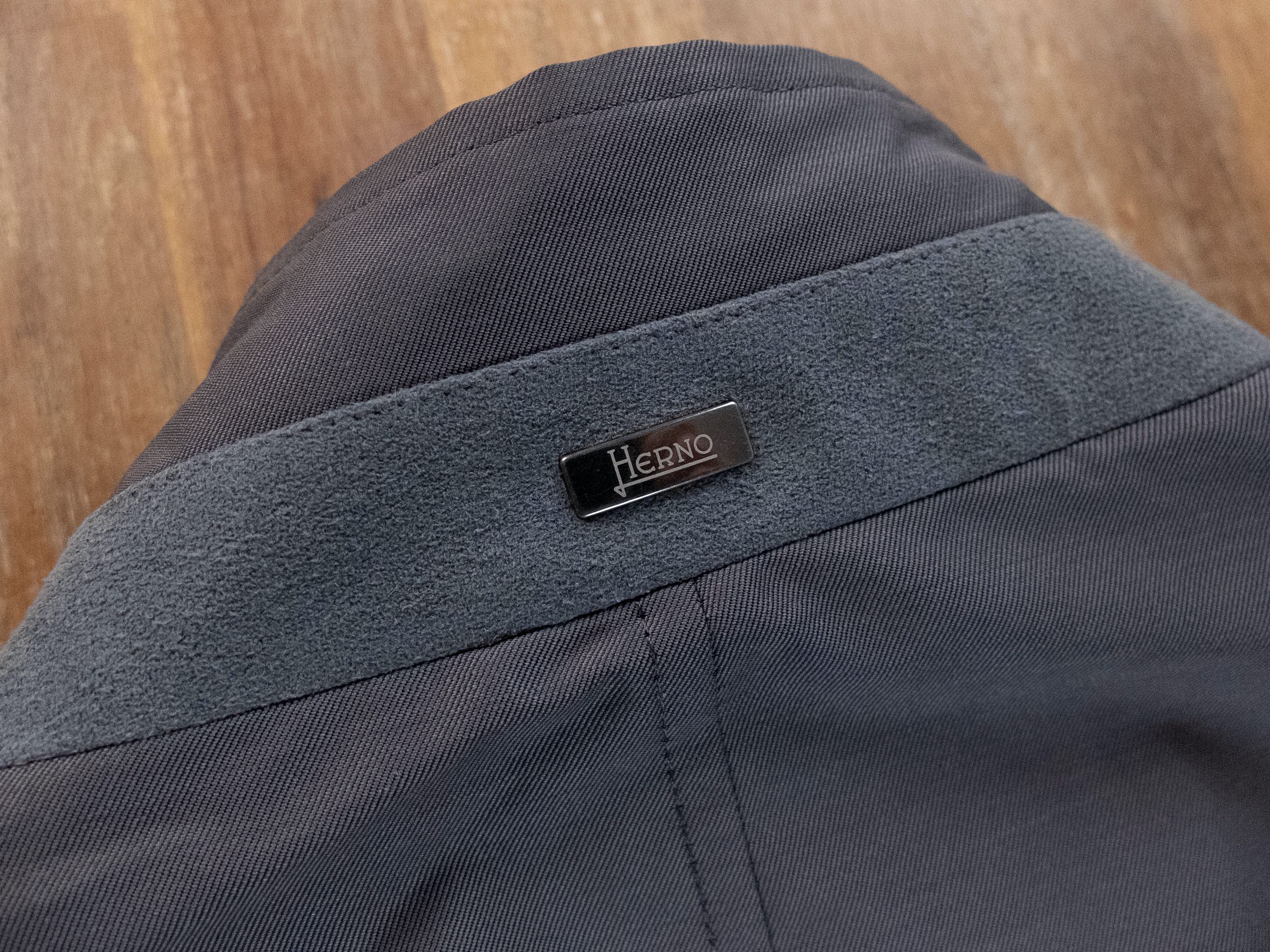 Herno HERNO gray Storm System wool blend jacket Large q Size US L / EU 52-54 / 3 - 11 Thumbnail