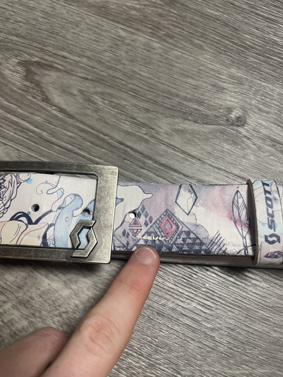 Other Scott Japanese Style Print Y2K Belt Size ONE SIZE - 21 Thumbnail
