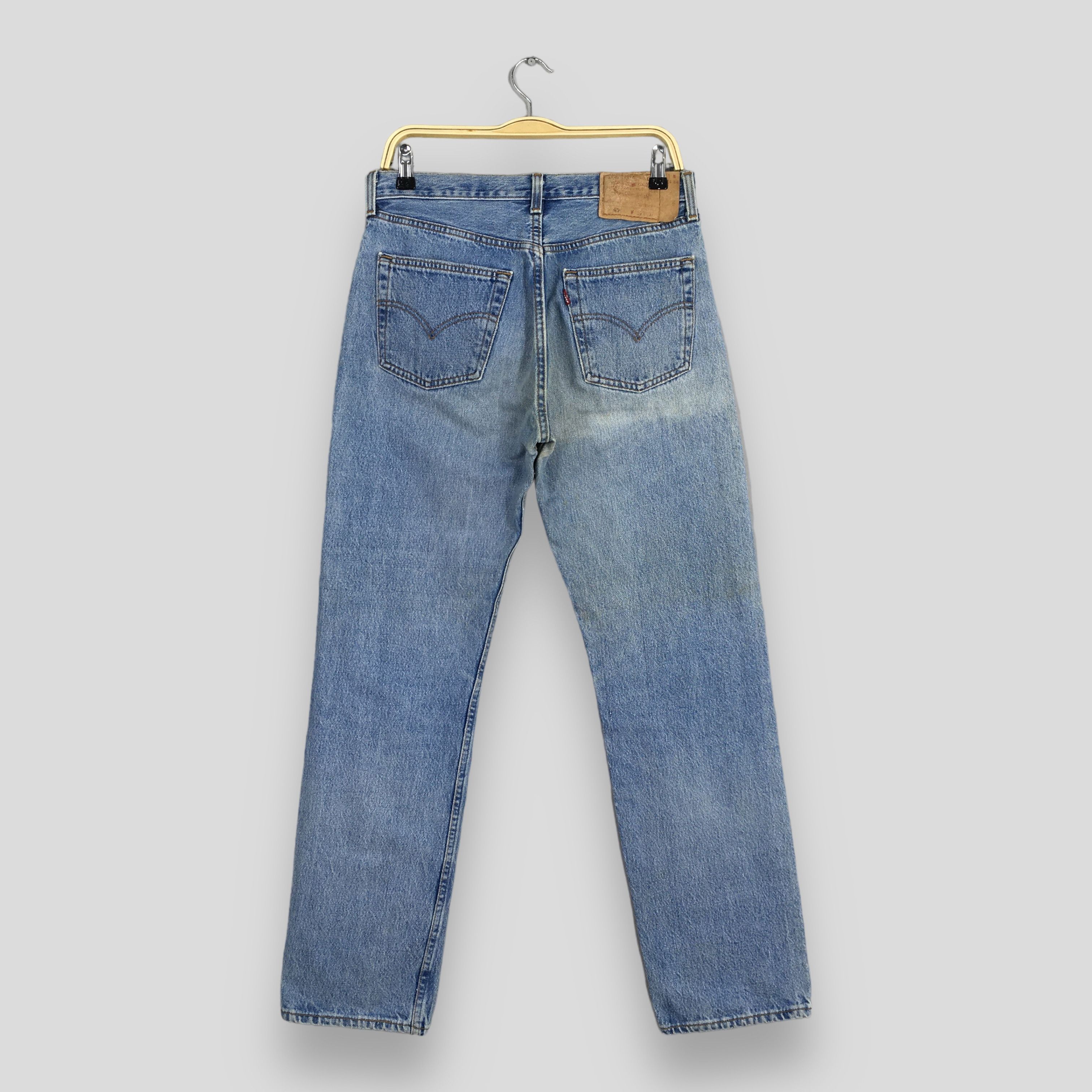 Levi's Size 29x29.5 Vintage 90's Levi's 501 High Rise Jeans S1729 Size 29" - 8 Thumbnail