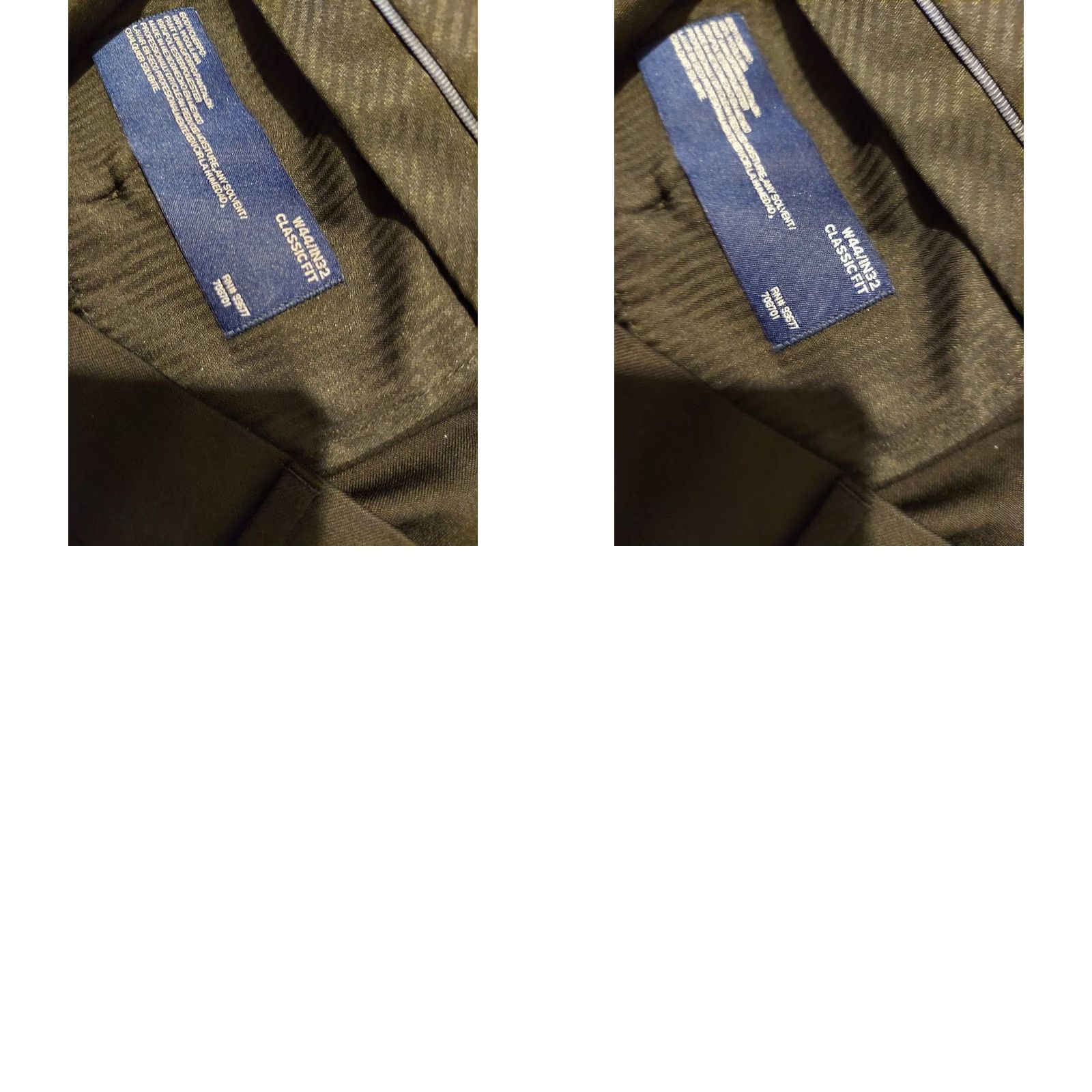 Stafford Stafford Pants Dress Pants 44x32 44x30 Black Flat Front Slacks Chino Trousers Men Regular 44in Inseam 32in Size US 44 / EU 60 - 8 Thumbnail
