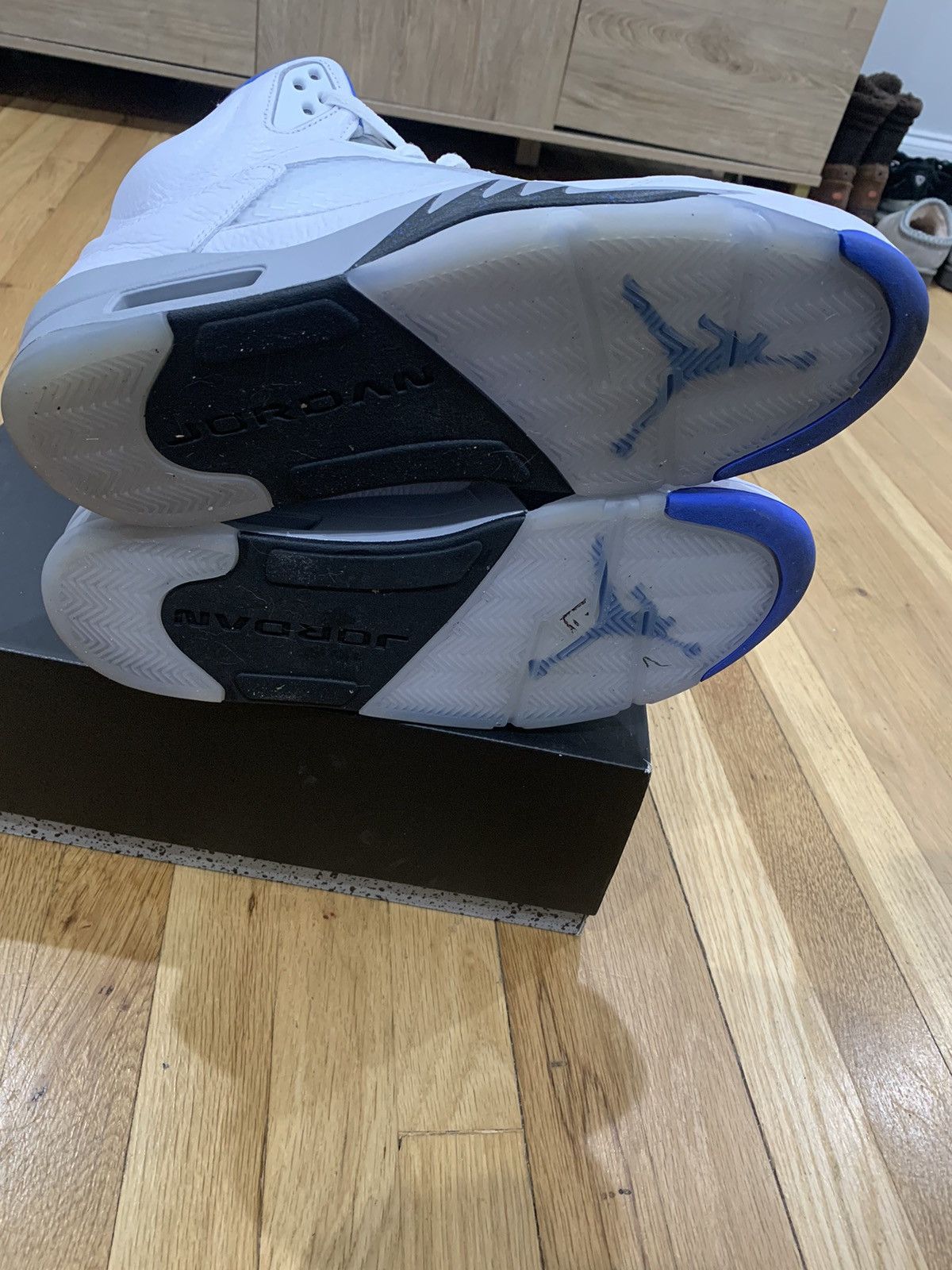 Jordan Brand Jordan 5 Retro Stealth 2.0 Size US 13 / EU 46 - 7 Thumbnail