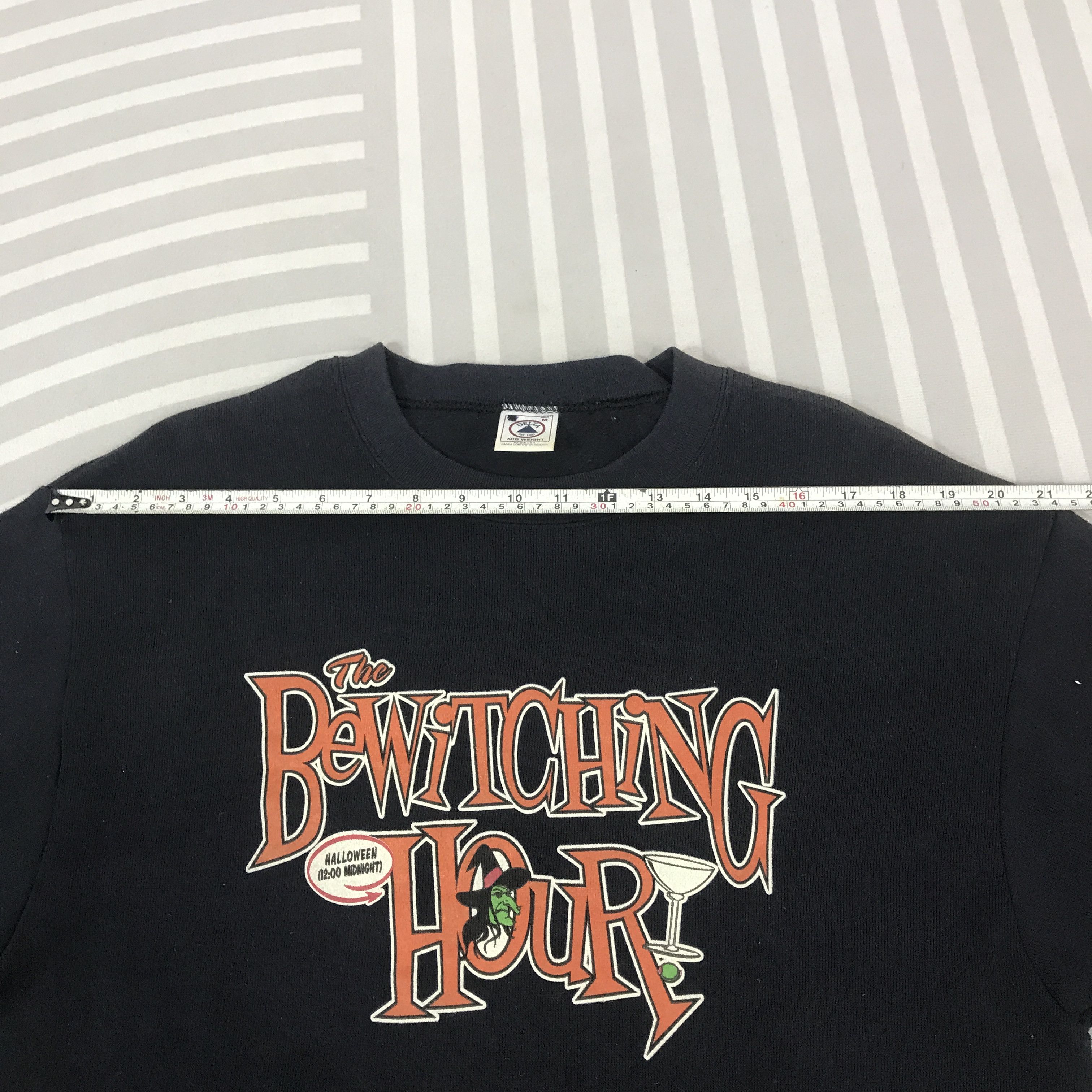 Delta Vintage Bewitching Hour Sweatshirt K62B9 Size US M / EU 48-50 / 2 - 5 Thumbnail