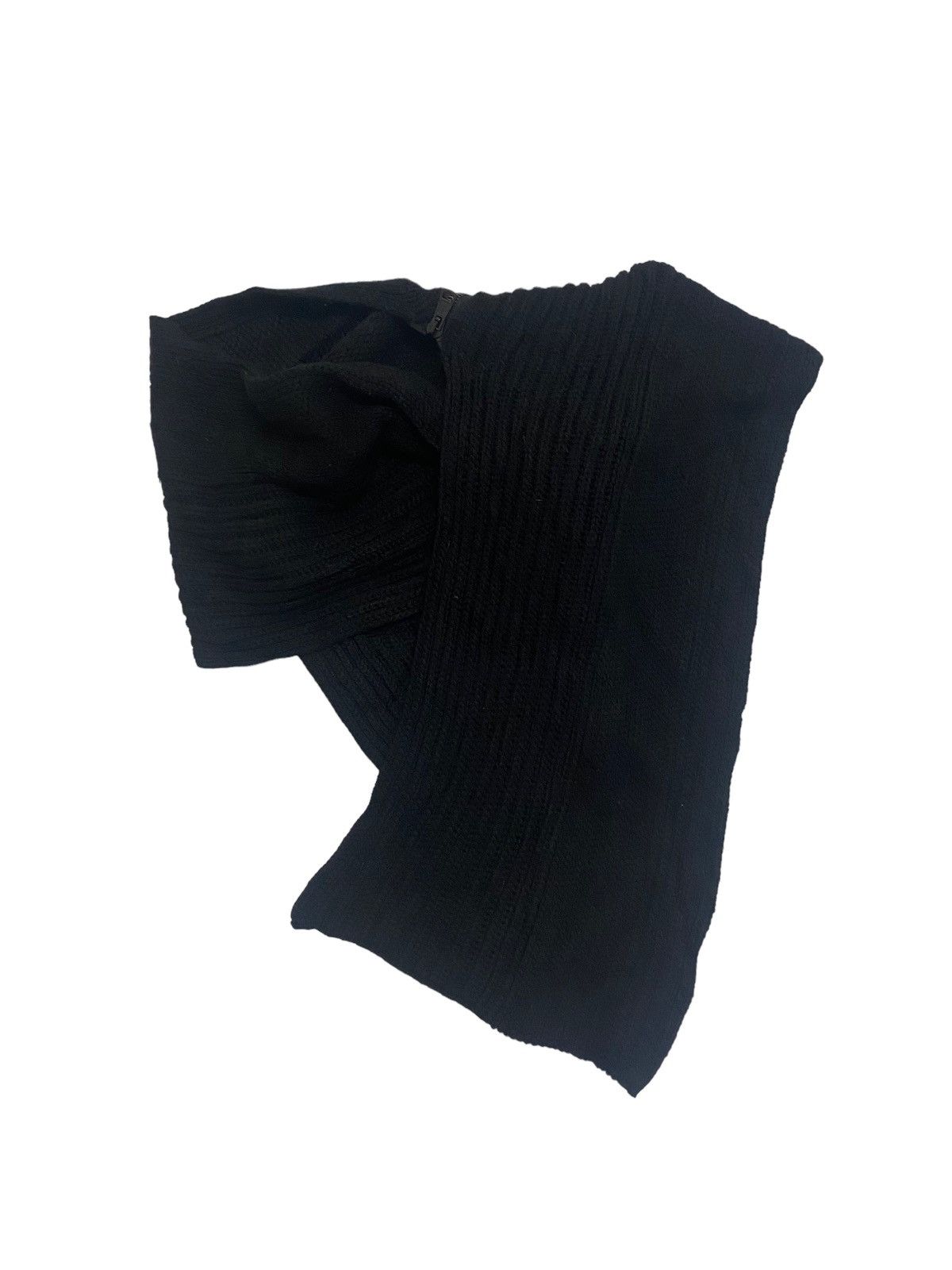 Ann Demeulemeester Ann Demeulemeester Zipper Knit Scarf Size ONE SIZE - 2 Thumbnail