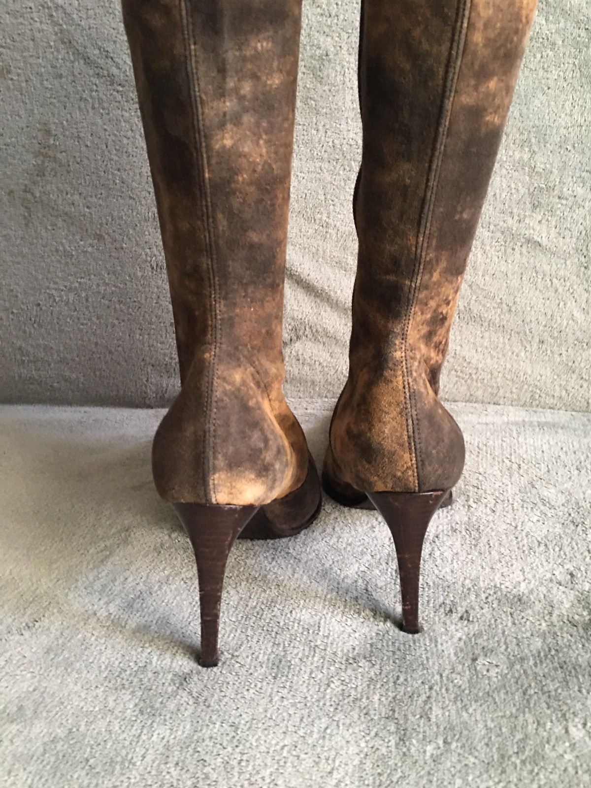 Le Silla Le Silla Leather Cognac Designer Boots EU 37.5 Size US 7.5 / IT 37.5 - 5 Thumbnail