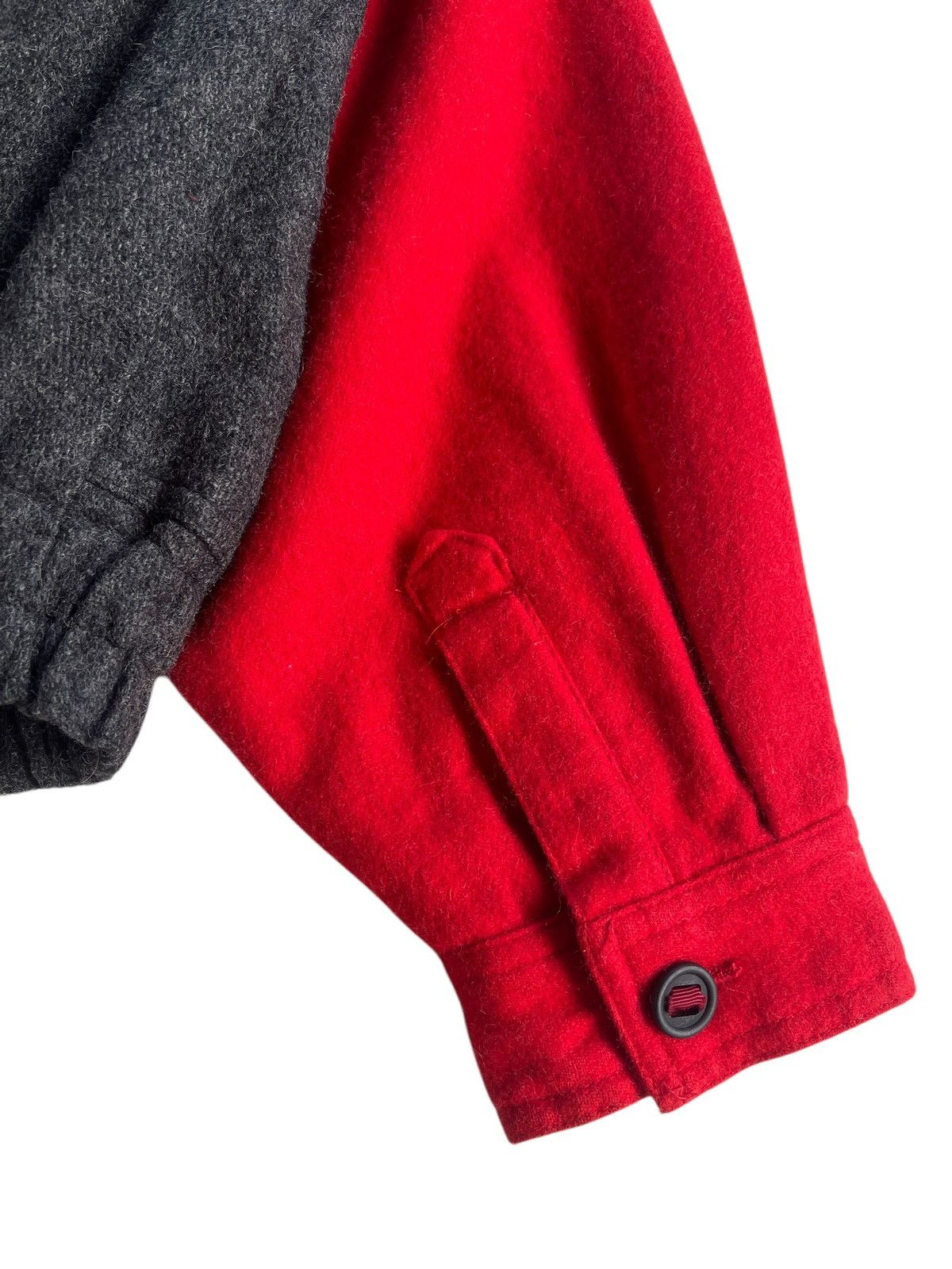 Japanese Brand Vintage 90s Boite Fraiche Homme Wool Bomber Jacket Size US M / EU 48-50 / 2 - 8 Thumbnail