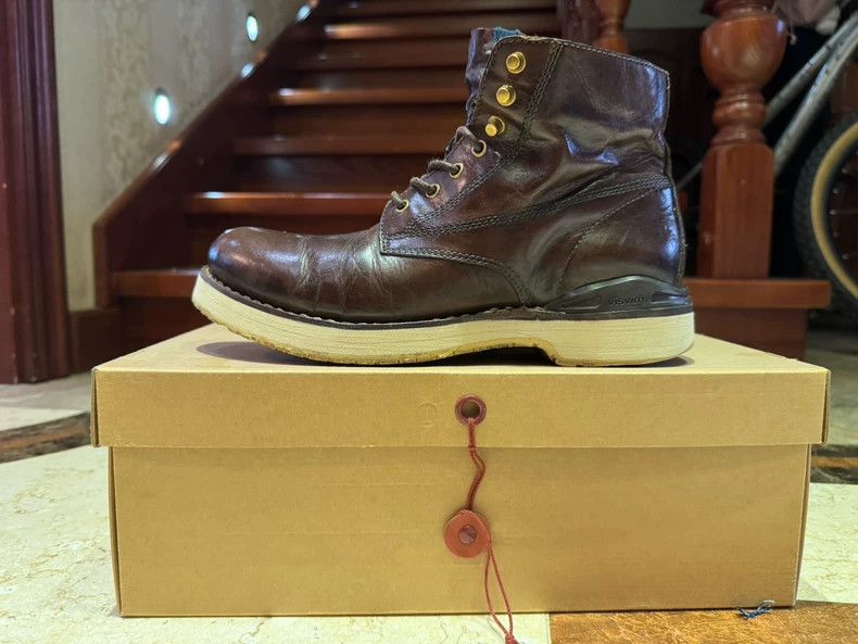 Visvim visvim ict virgil brown leather boots Size US 9 / EU 42 - 1 Thumbnail