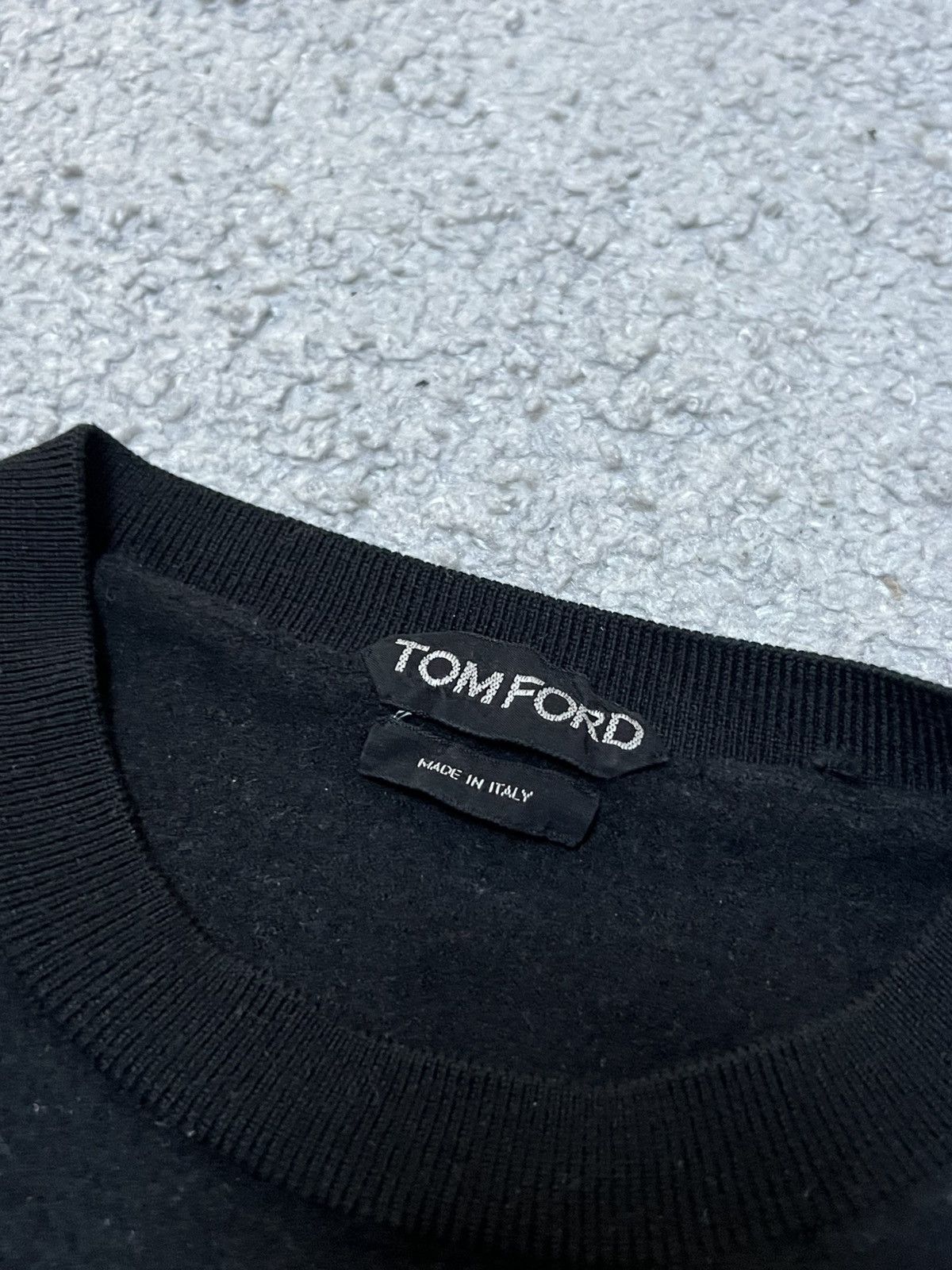 Tom Ford Tom Ford Wool Black Sweater Size XS Size US XS / EU 42 / 0 - 4 Thumbnail