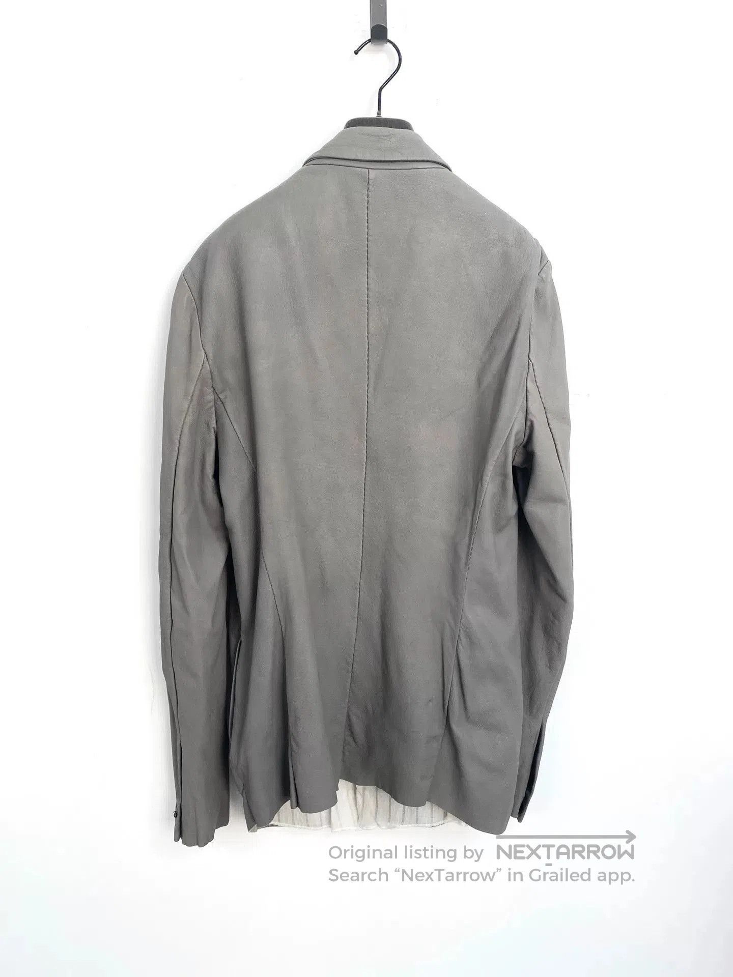 Isaac Sellam Experience ISAAC SELLAM Deer Skin Leather Jacket. Size US M / EU 48-50 / 2 - 2 Thumbnail